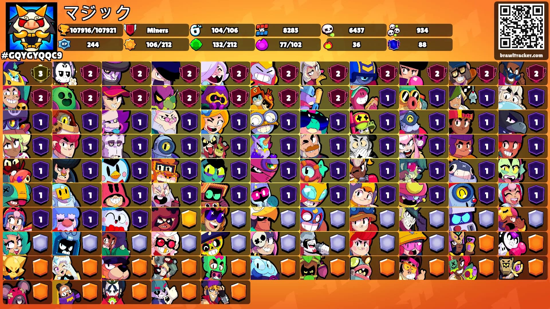 マジック's Ranks