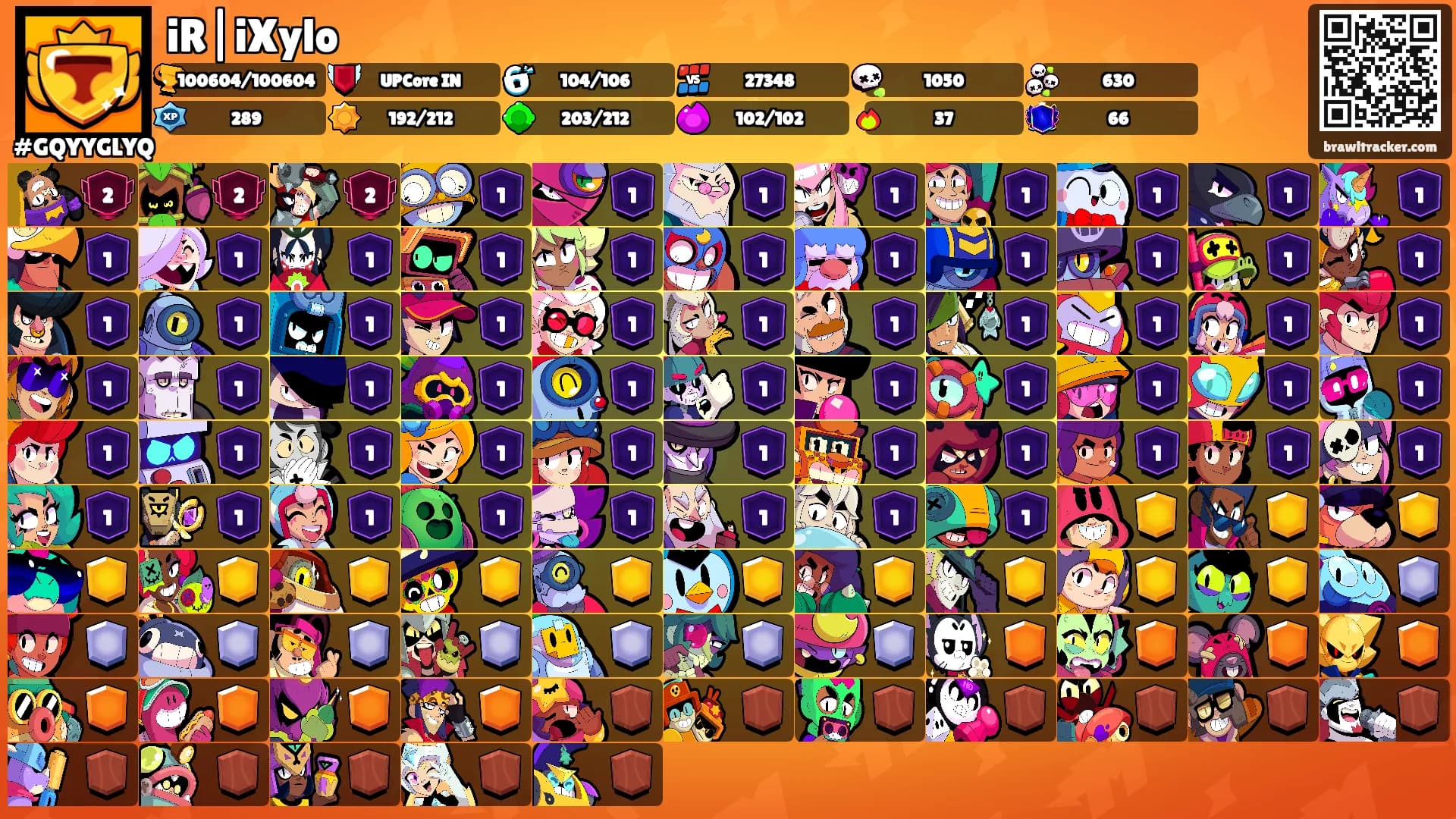 iR|iXylo's Ranks