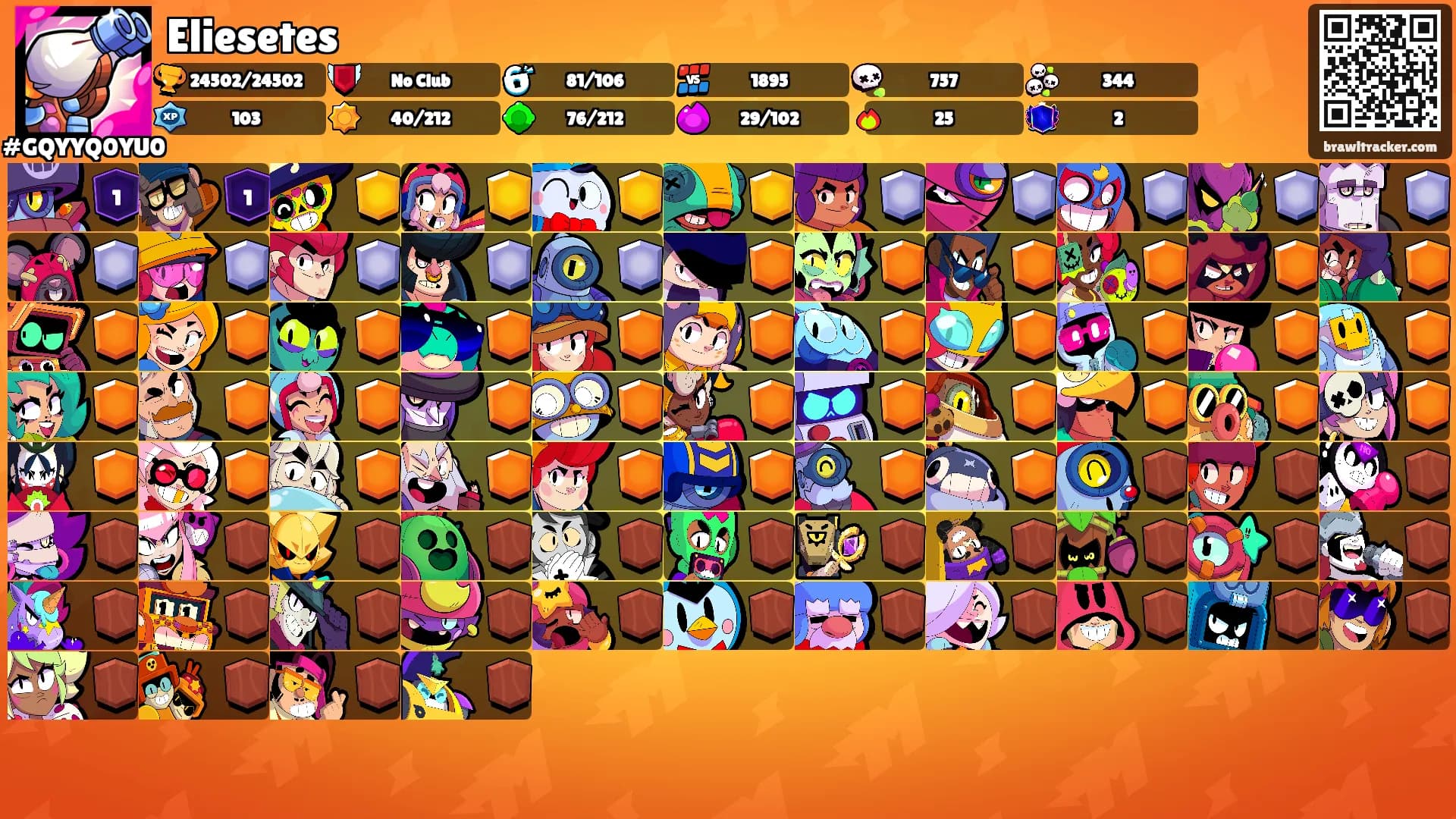 Eliesetes's Ranks