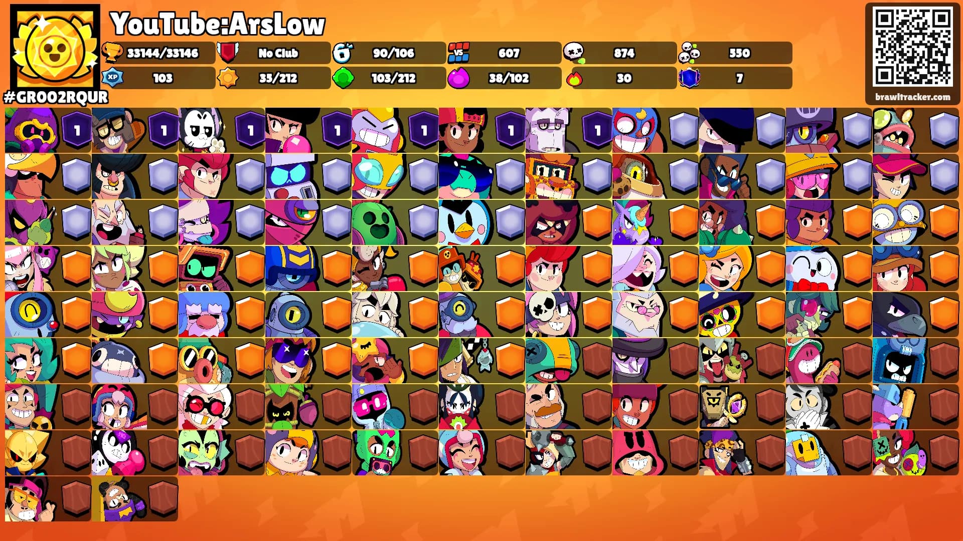 YouTube:ArsLow's Ranks