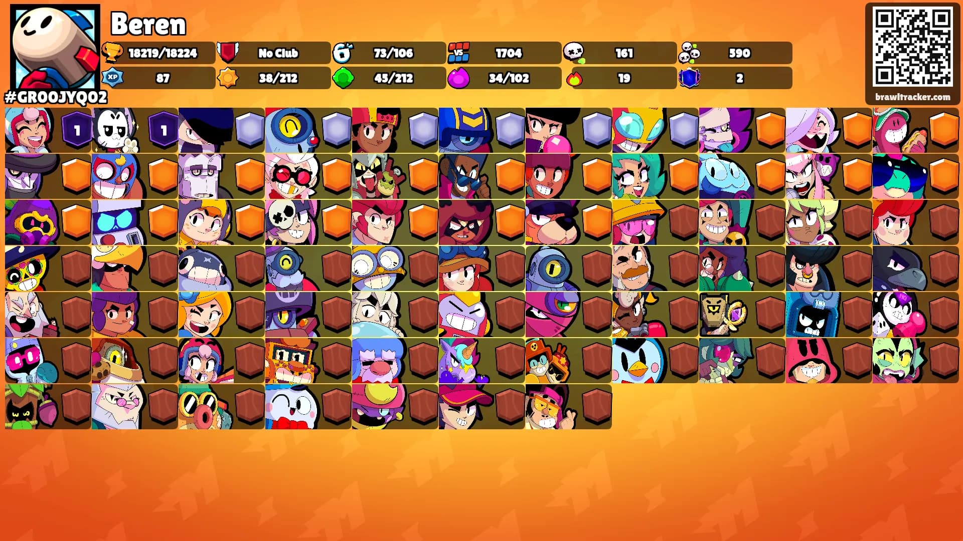 Beren's Ranks