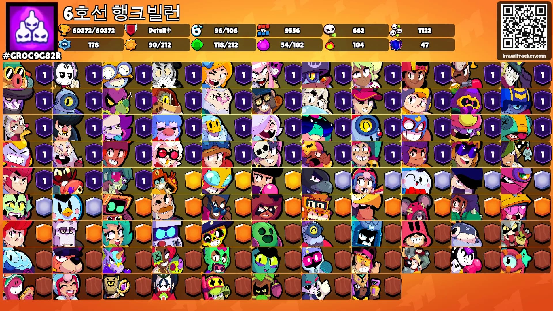 6호선 행크빌런's Ranks