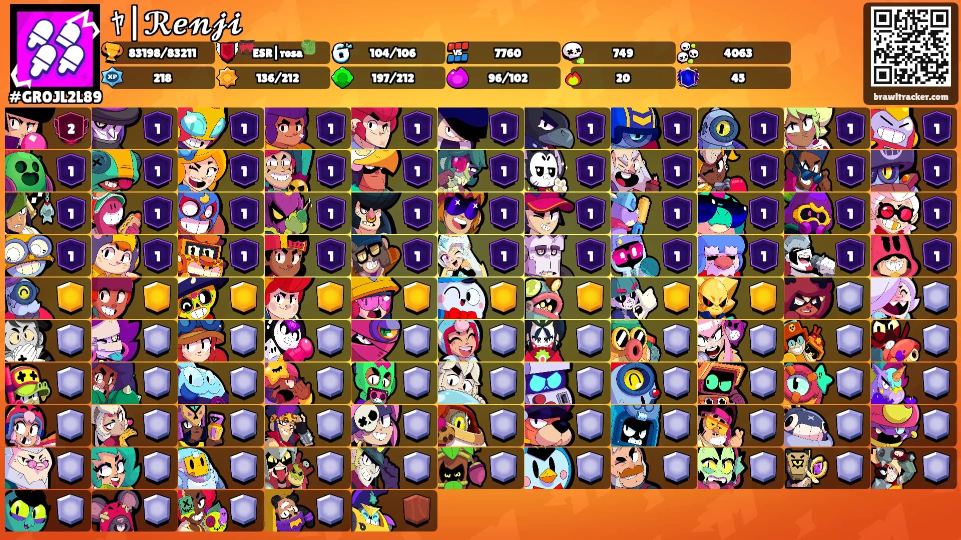 ｬ|ℛ𝒆𝓷𝓳𝓲's Ranks