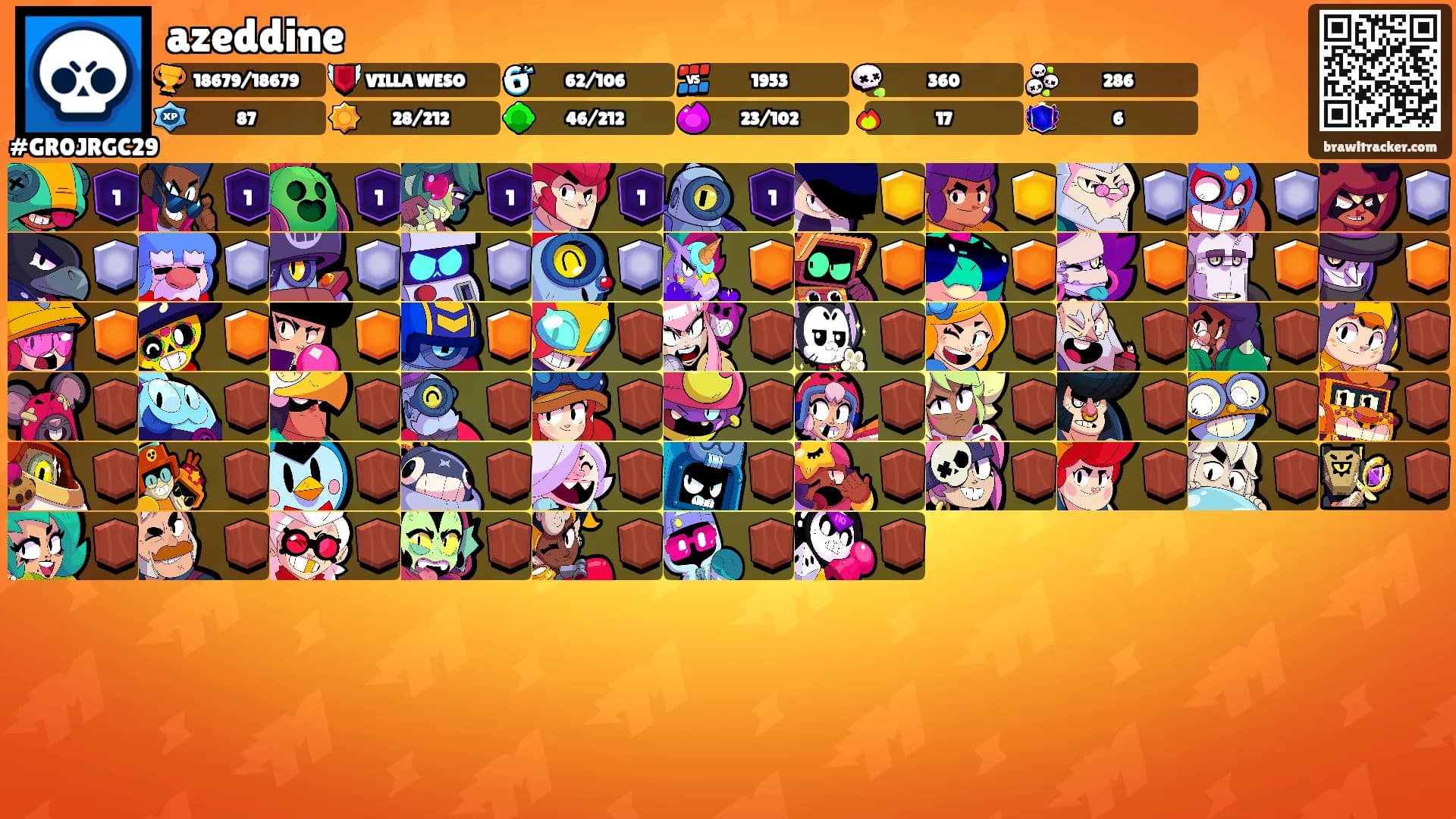 azeddine's Ranks