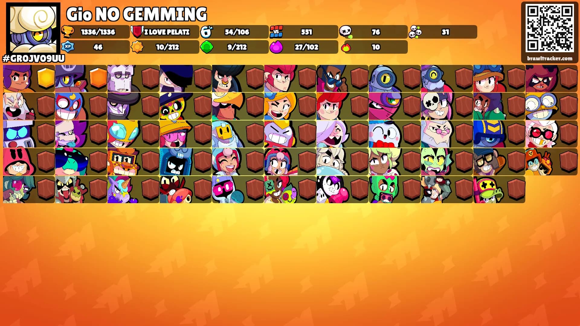 Gio NO GEMMING's Ranks