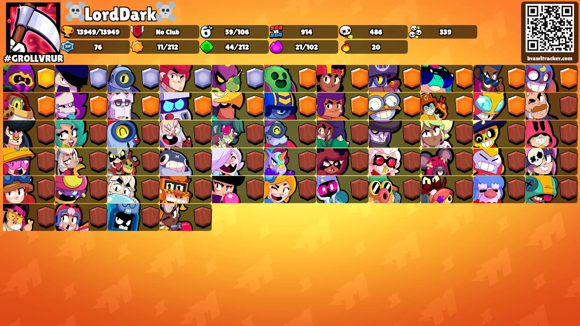 ☠️LordDark☠️'s Ranks