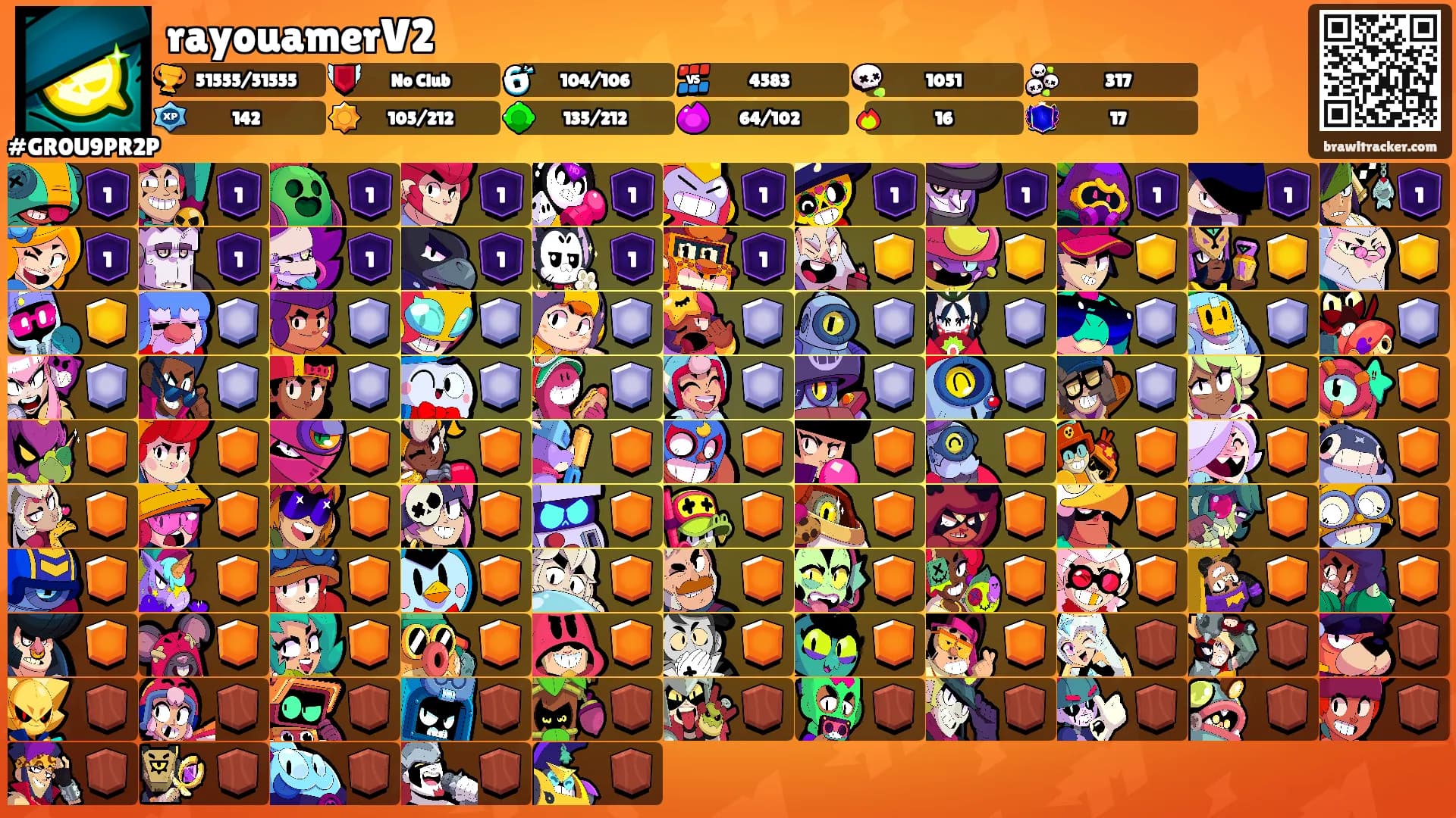 rayouamerV2's Ranks