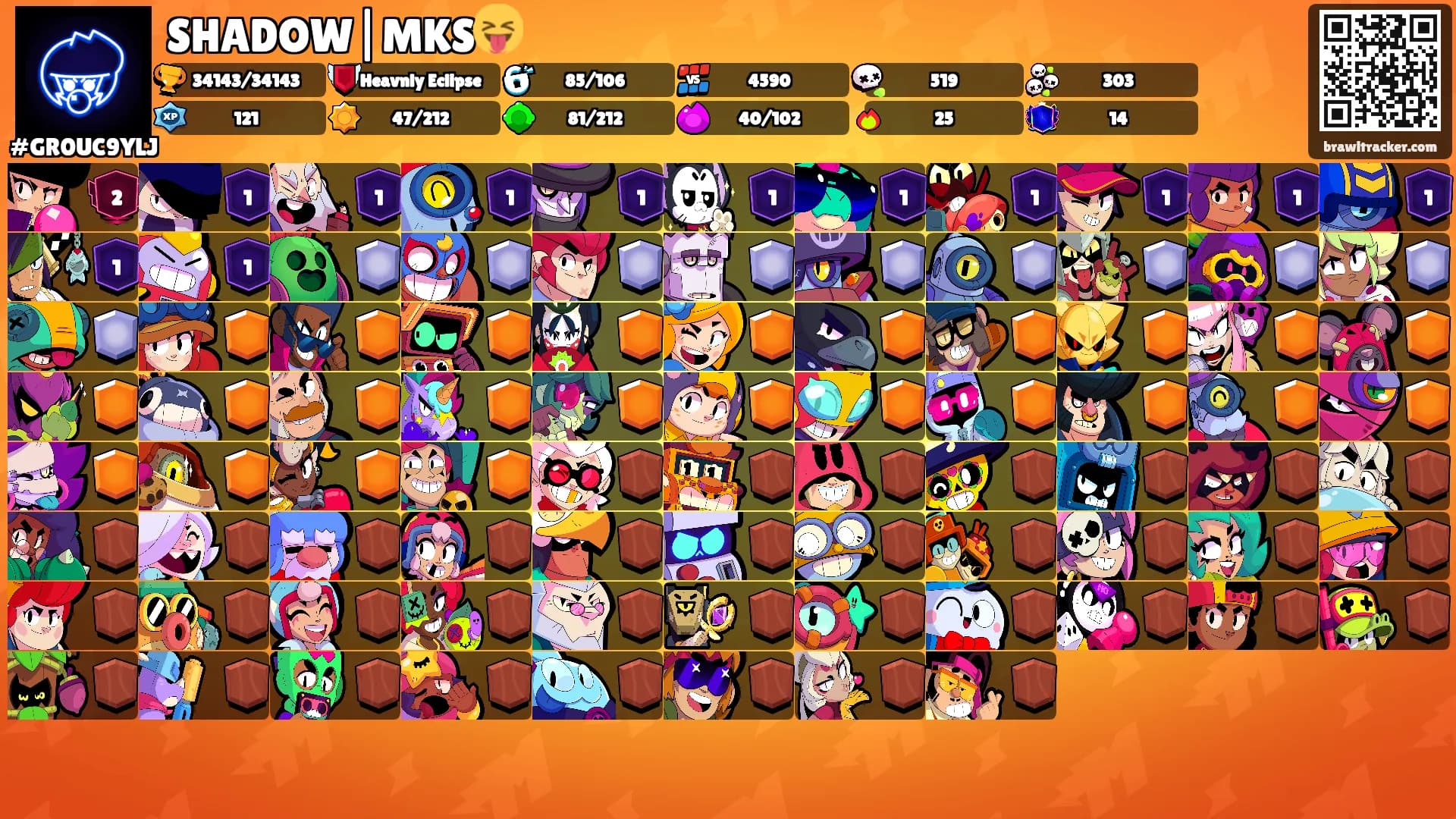 SHADOW|MKS😝's Ranks