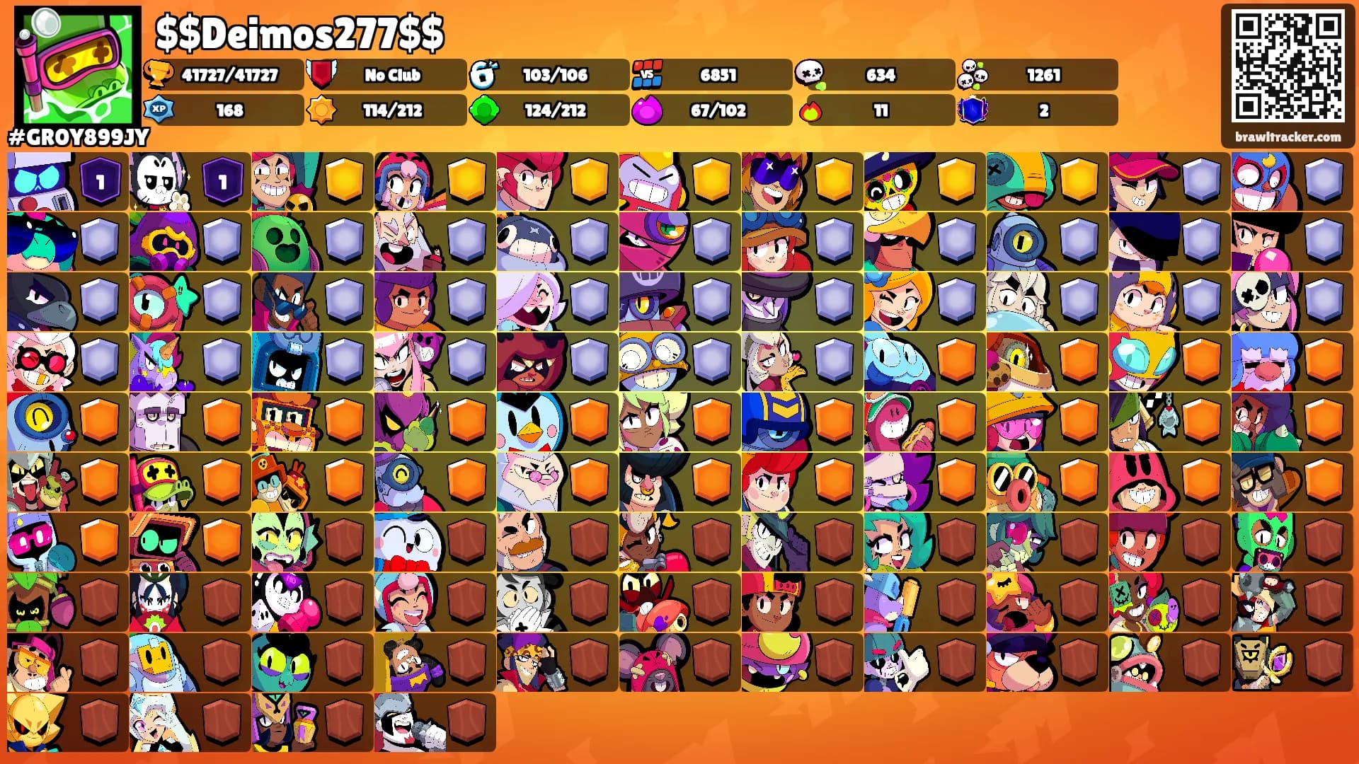 $$Deimos277$$'s Ranks
