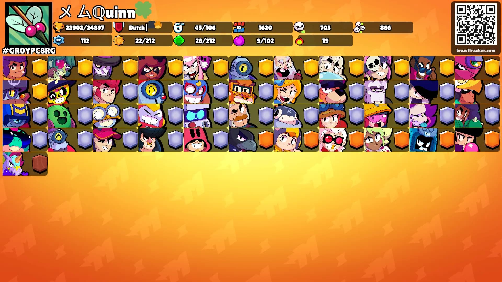 メ⻓ムℚuinn🍀's Ranks