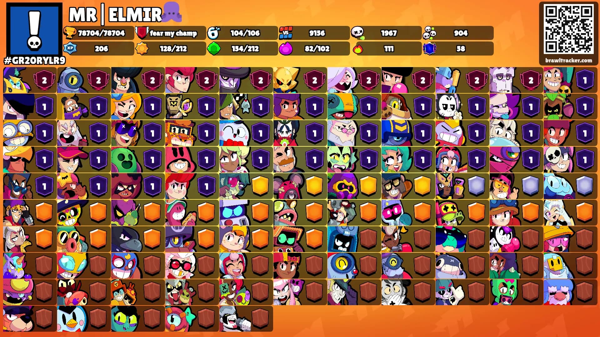 MR|ELMIR🐙's Ranks
