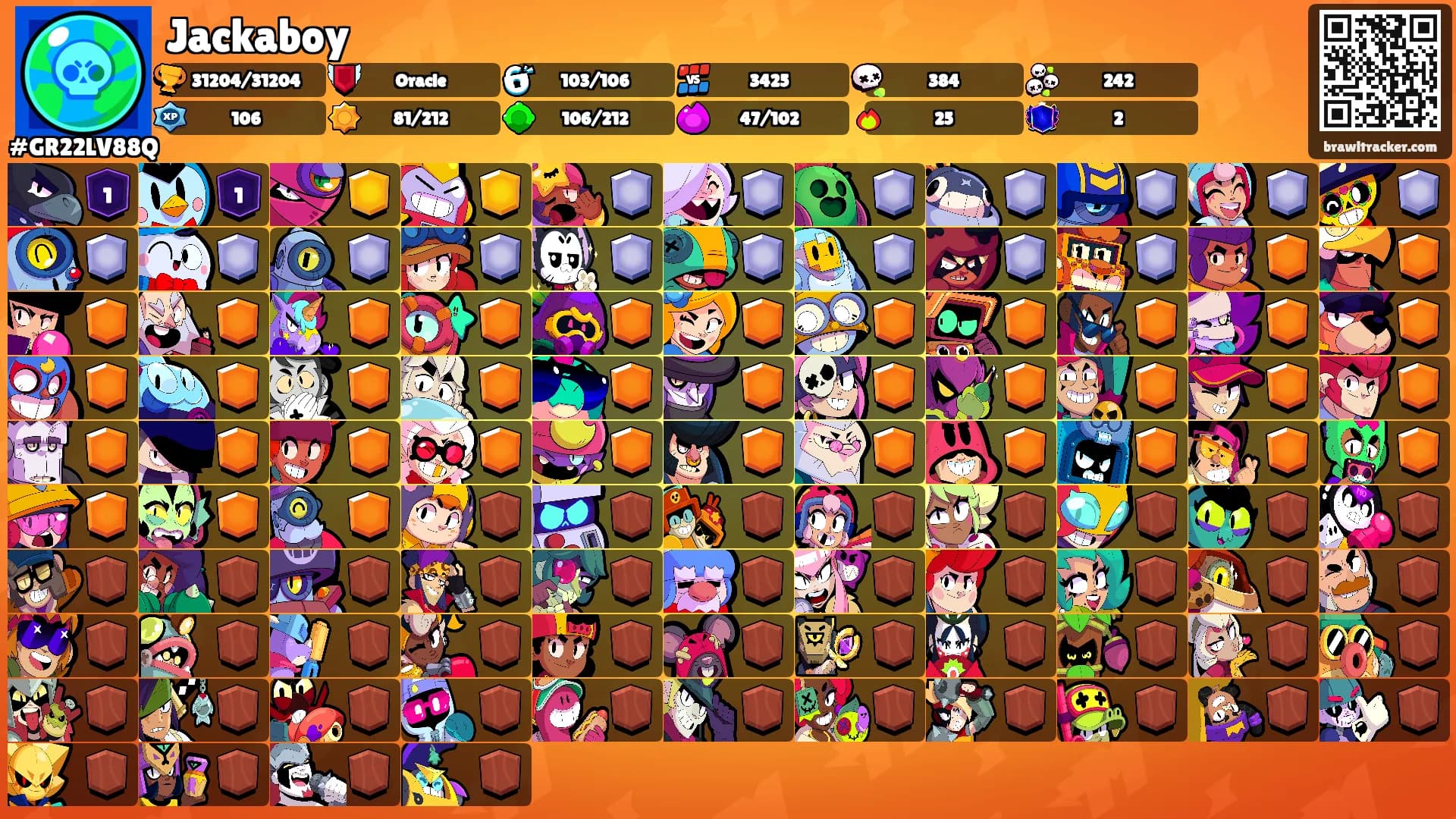 Jackaboy's Ranks