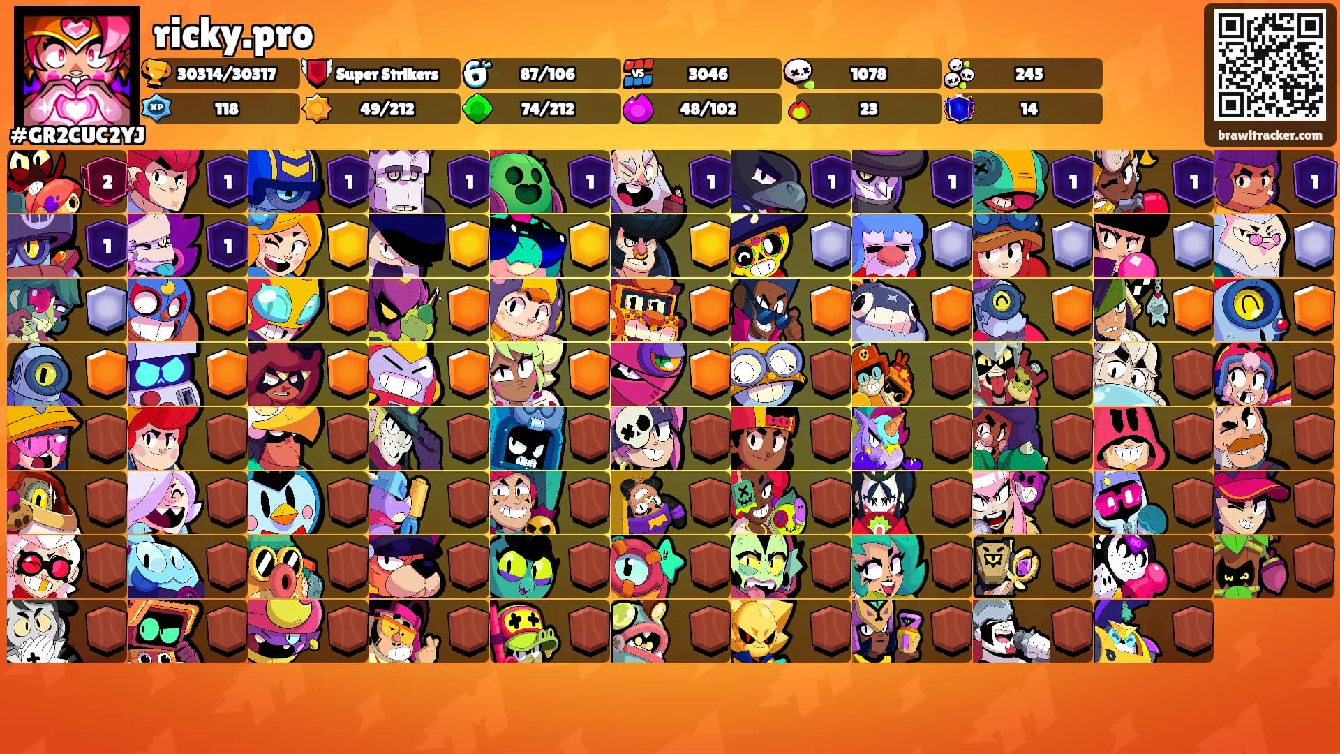 ricky.pro's Ranks