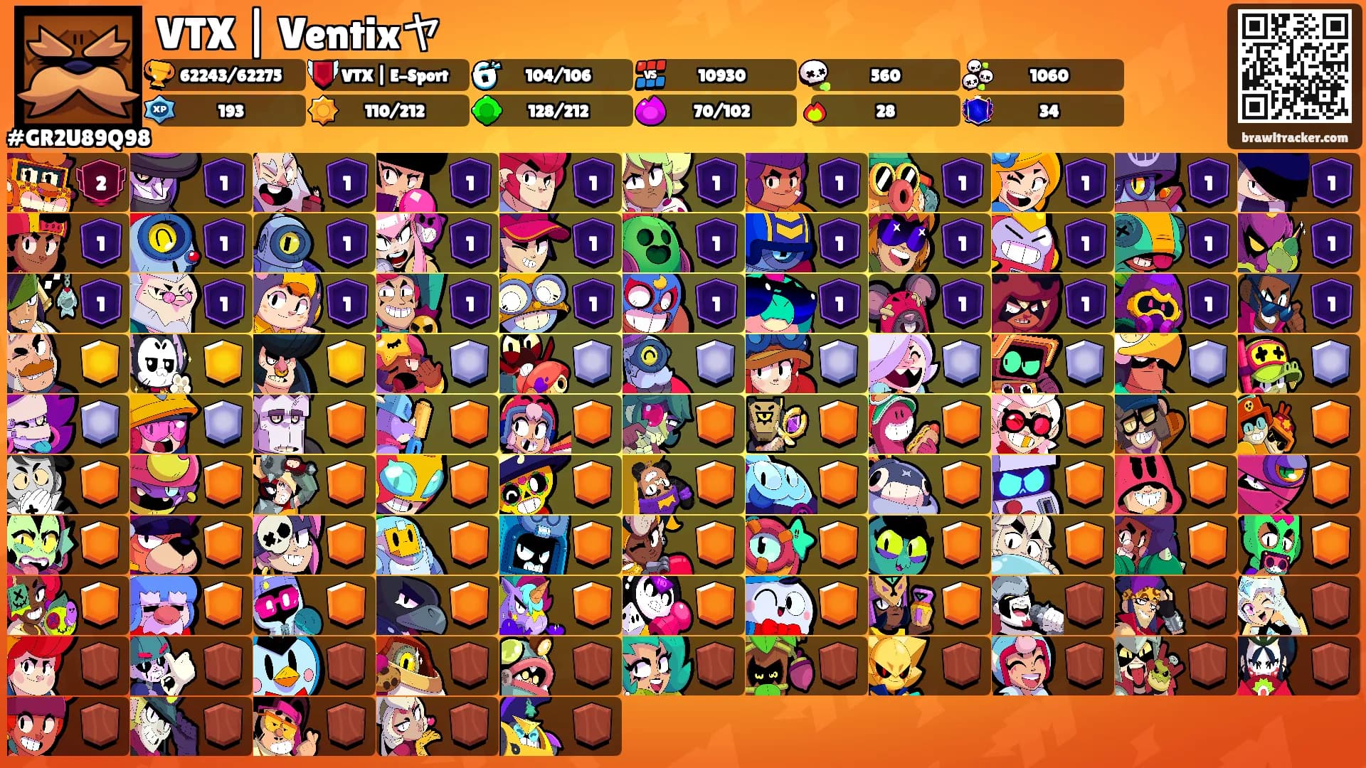 VTX | Ventixヤ's Ranks
