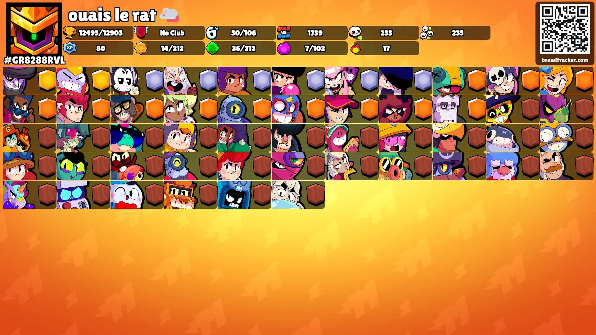 ouais le rat 🐁's Ranks