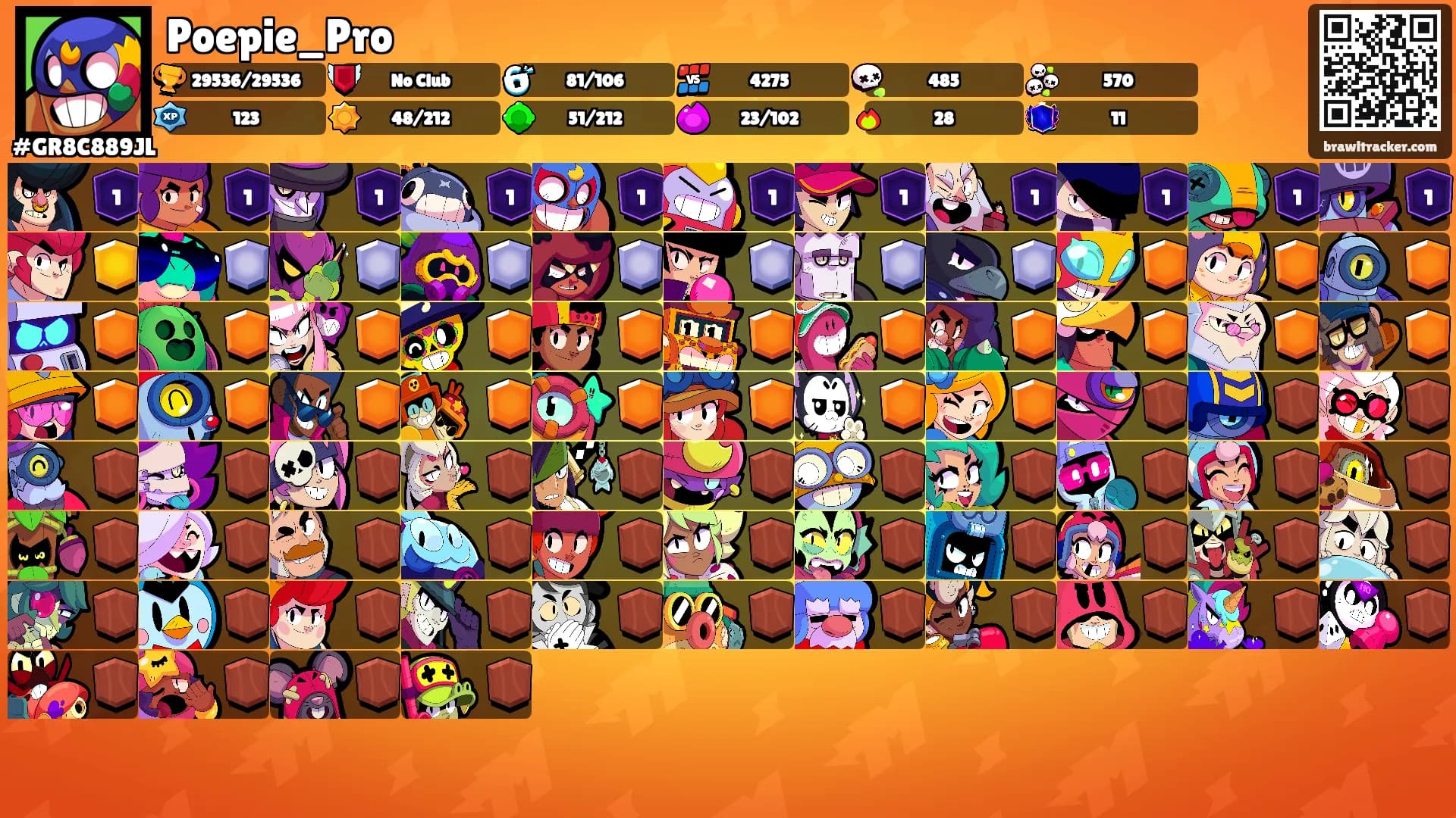 Poepie_Pro's Ranks