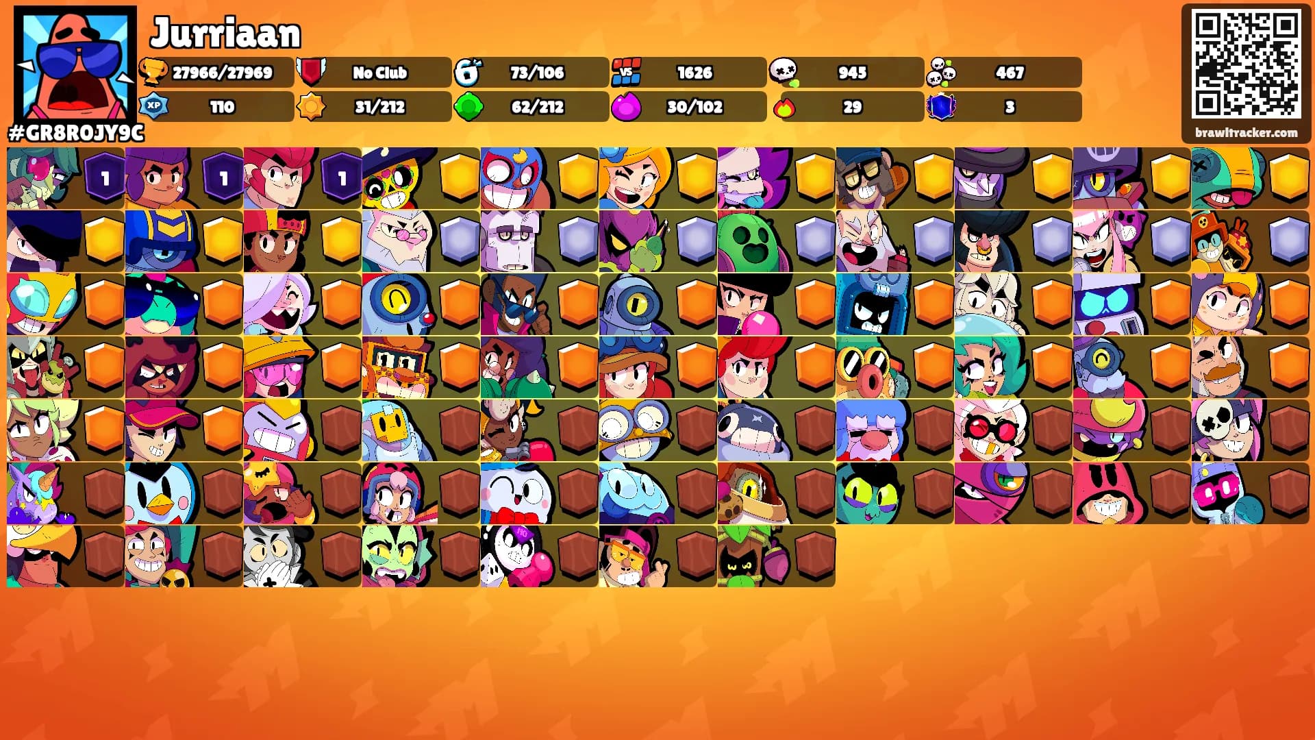 Jurriaan's Ranks