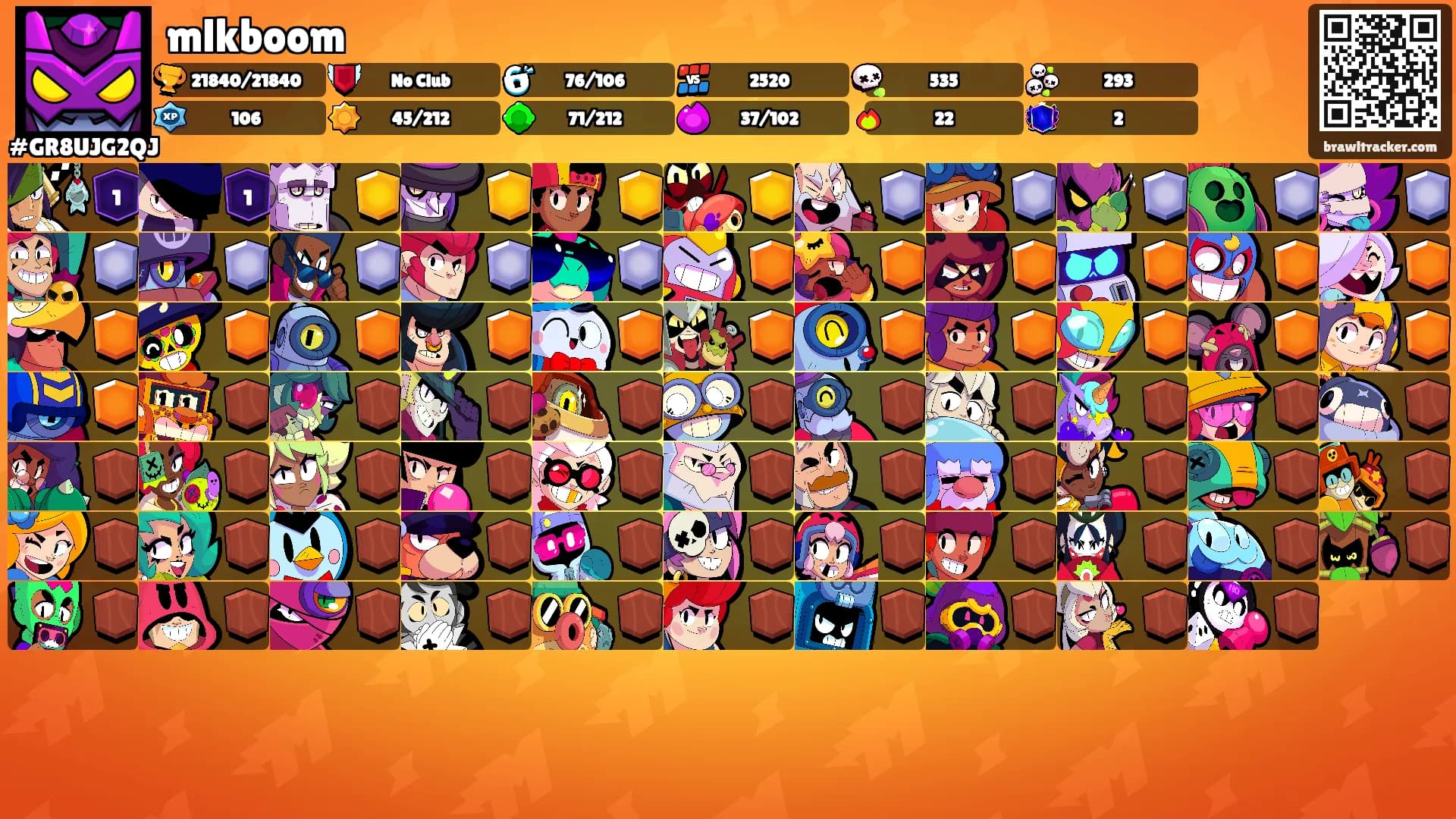 mlkboom's Ranks