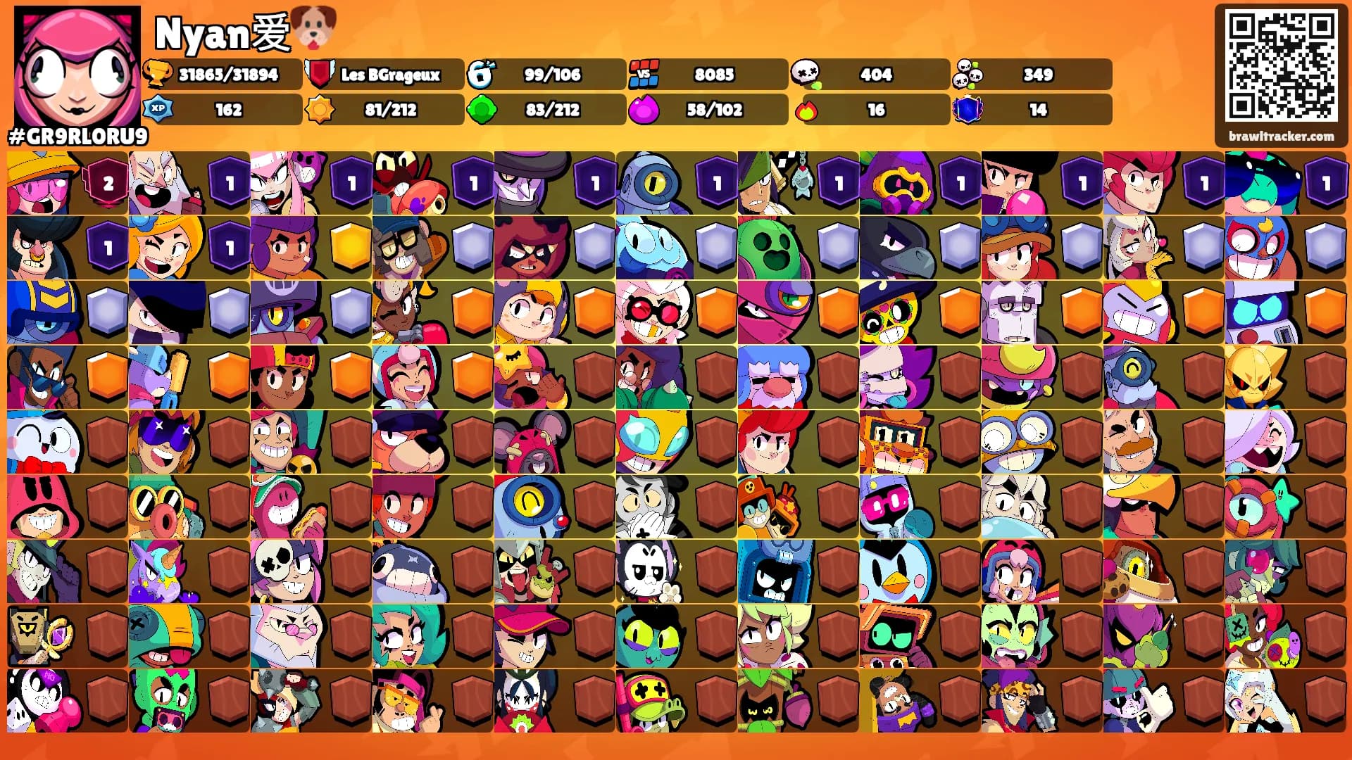 Nyan爱🐶's Ranks