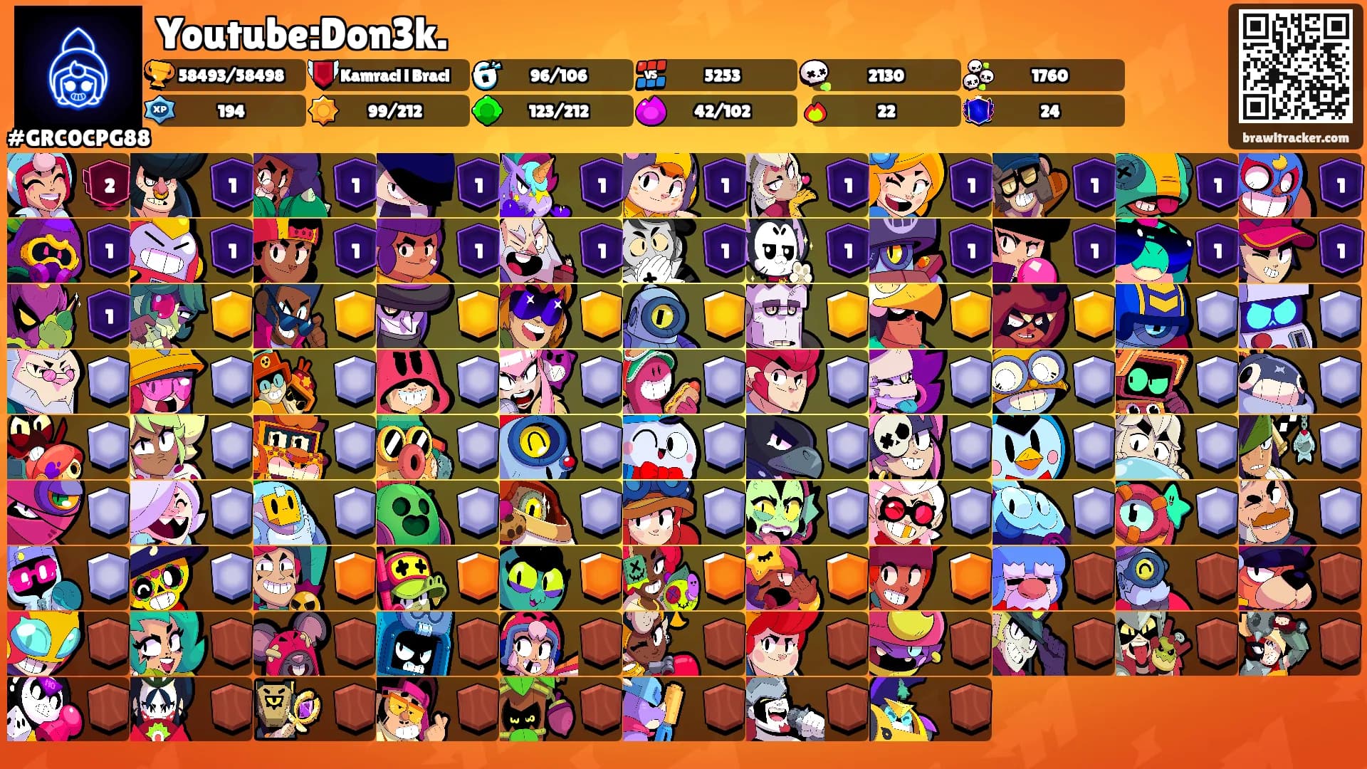 Youtube:Don3k.'s Ranks