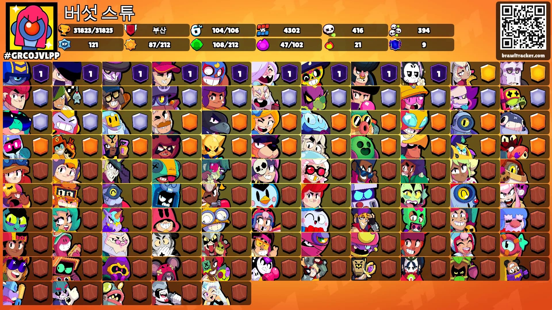 버섯 스튜's Ranks