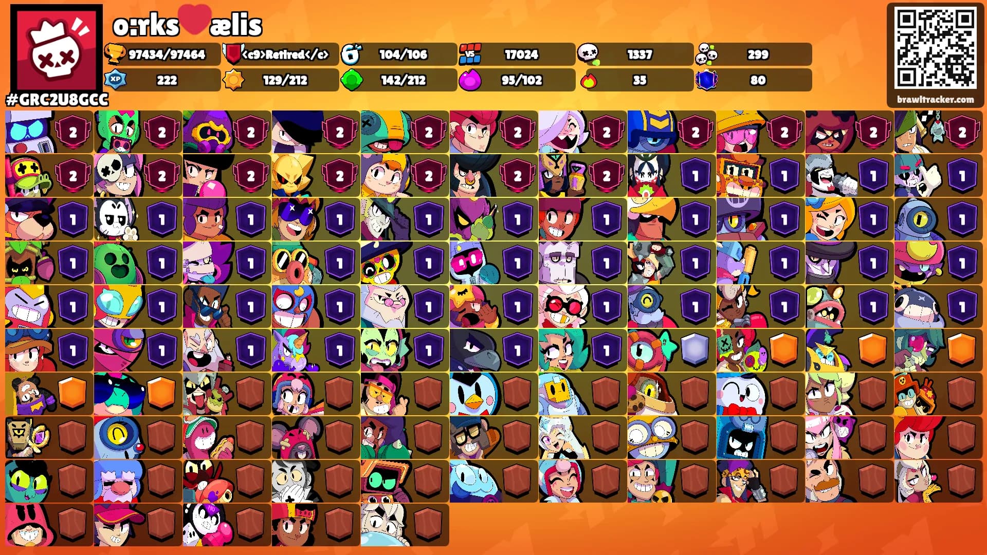 o:rks❤️ælis's Ranks