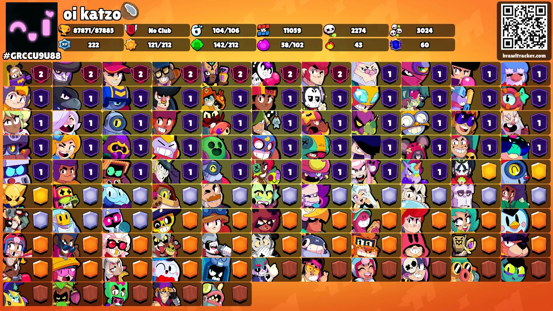 oi katzo🥥's Ranks