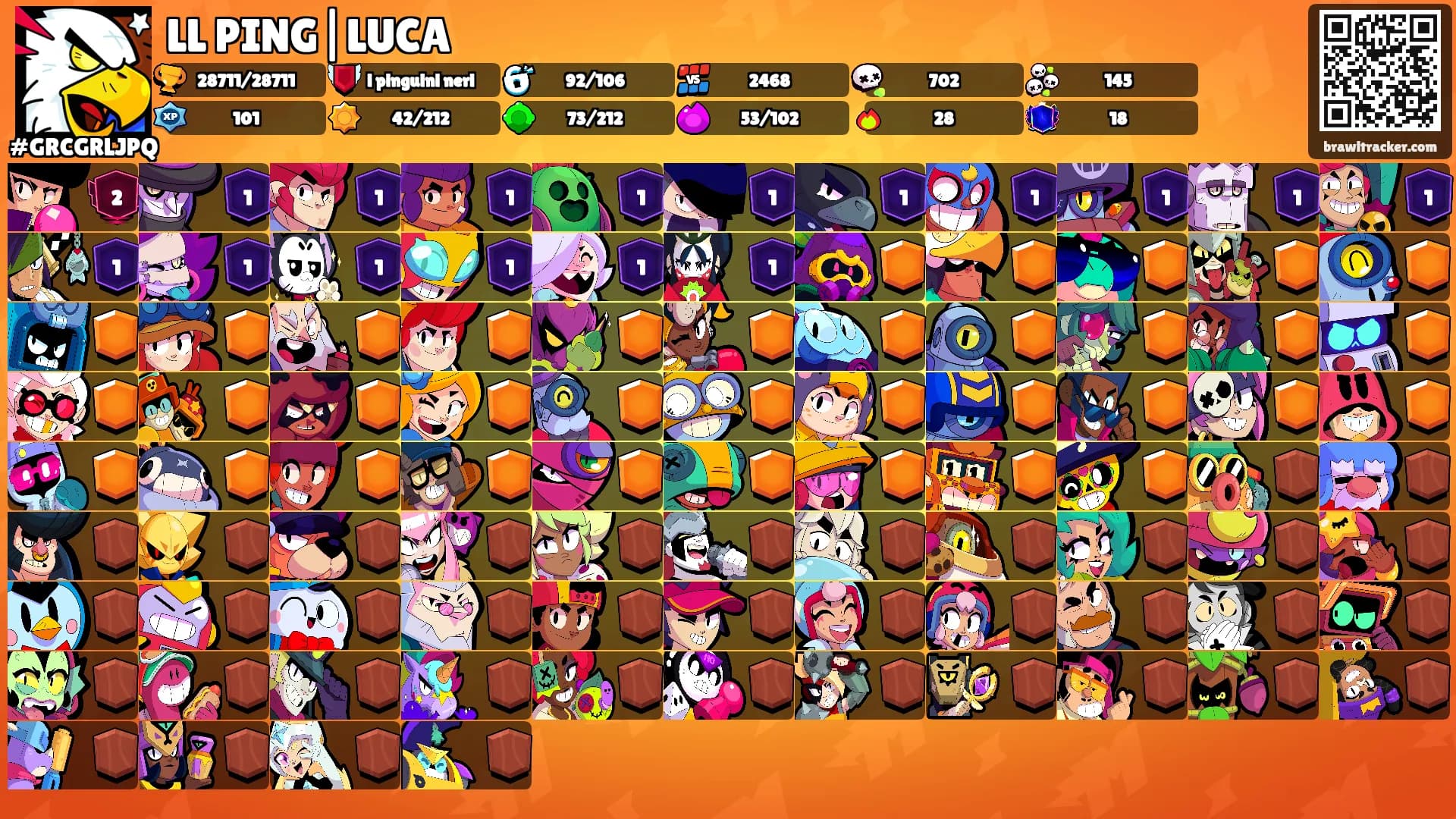 LL PING|LUCA's Ranks
