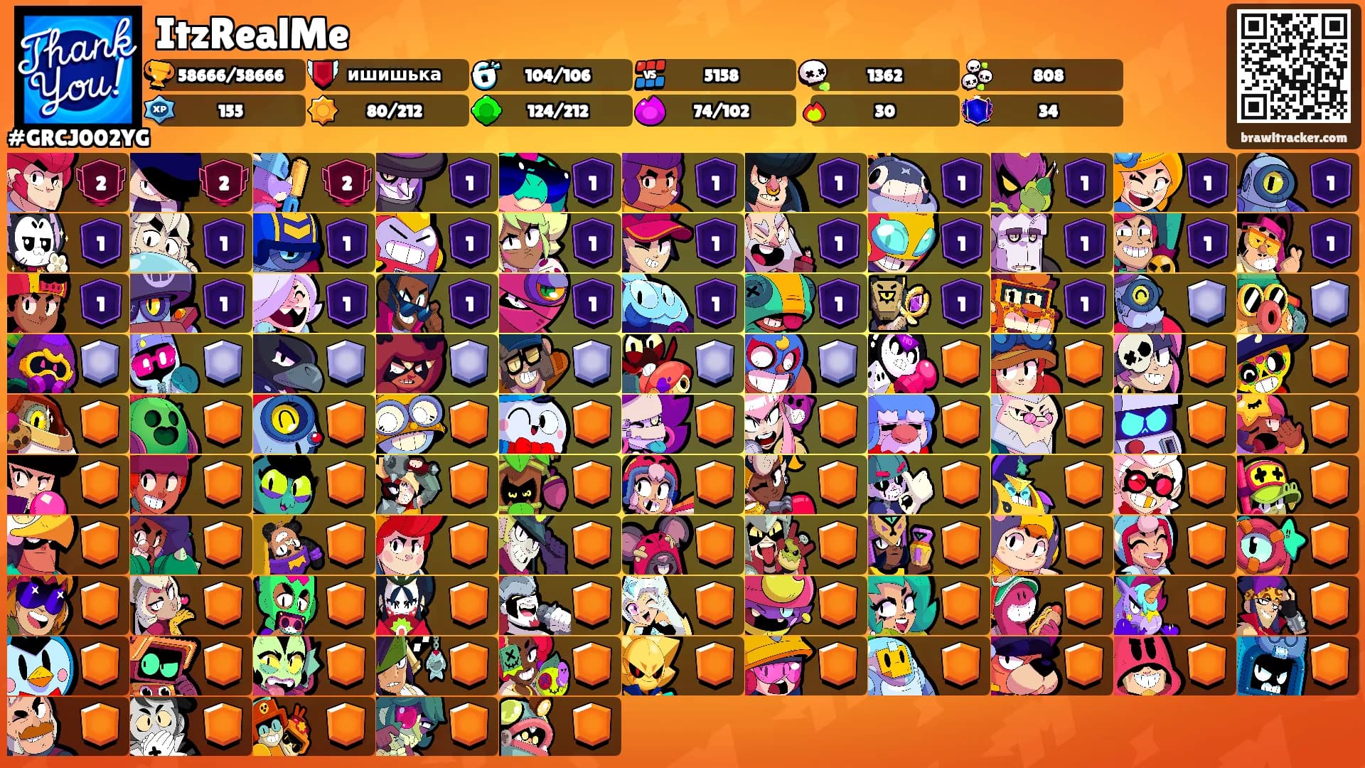 ItzRealMe's Ranks