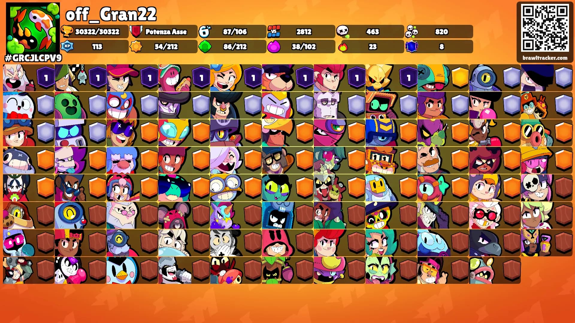 off_Gran22's Ranks