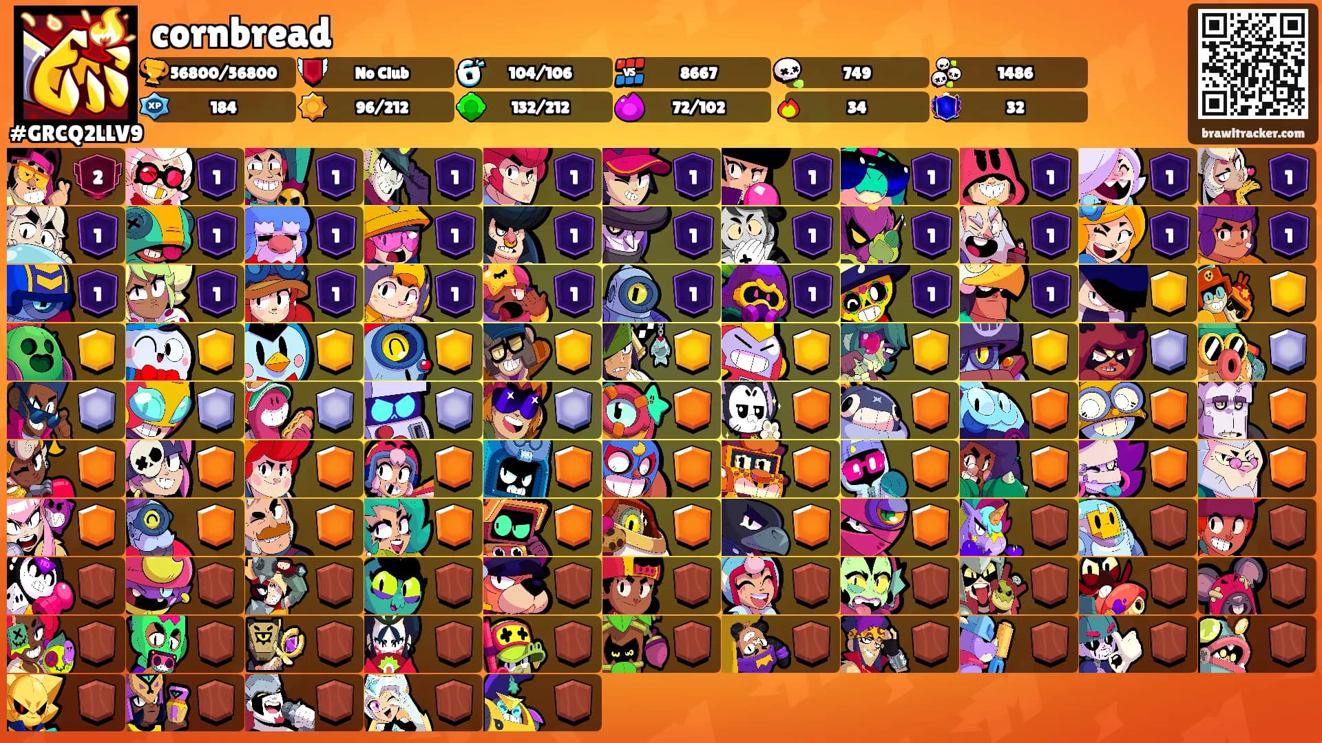 cornbread's Ranks