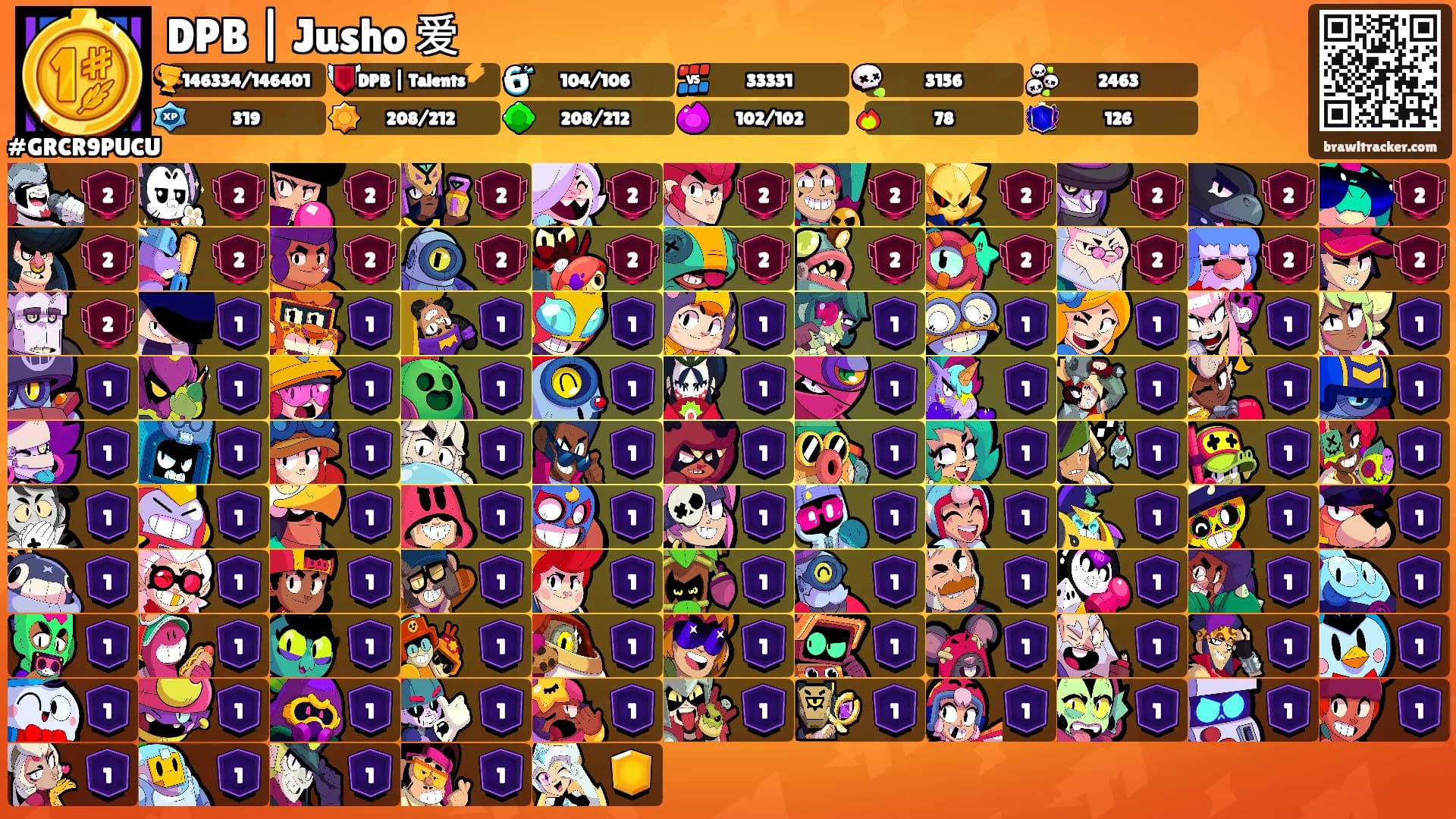 DPB | Jusho 爱's Ranks