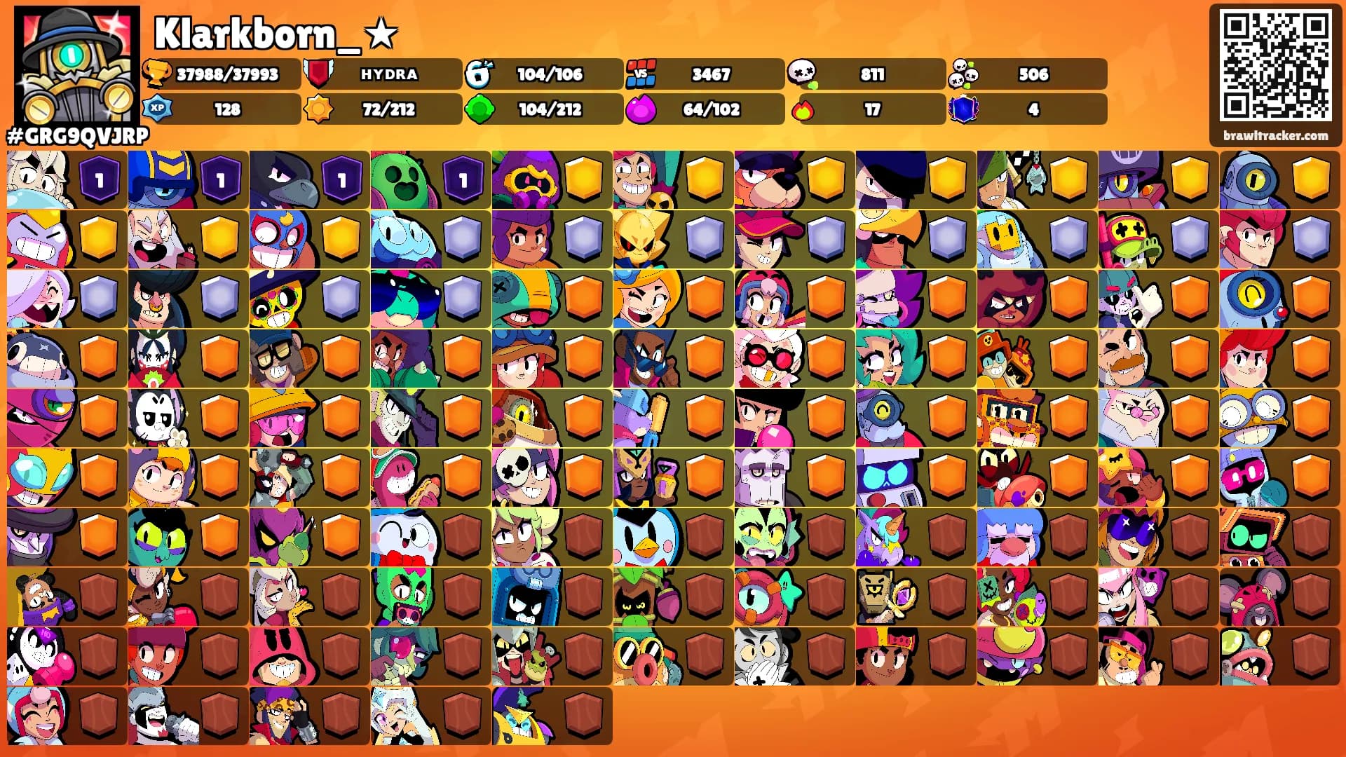Klarkborn_★'s Ranks