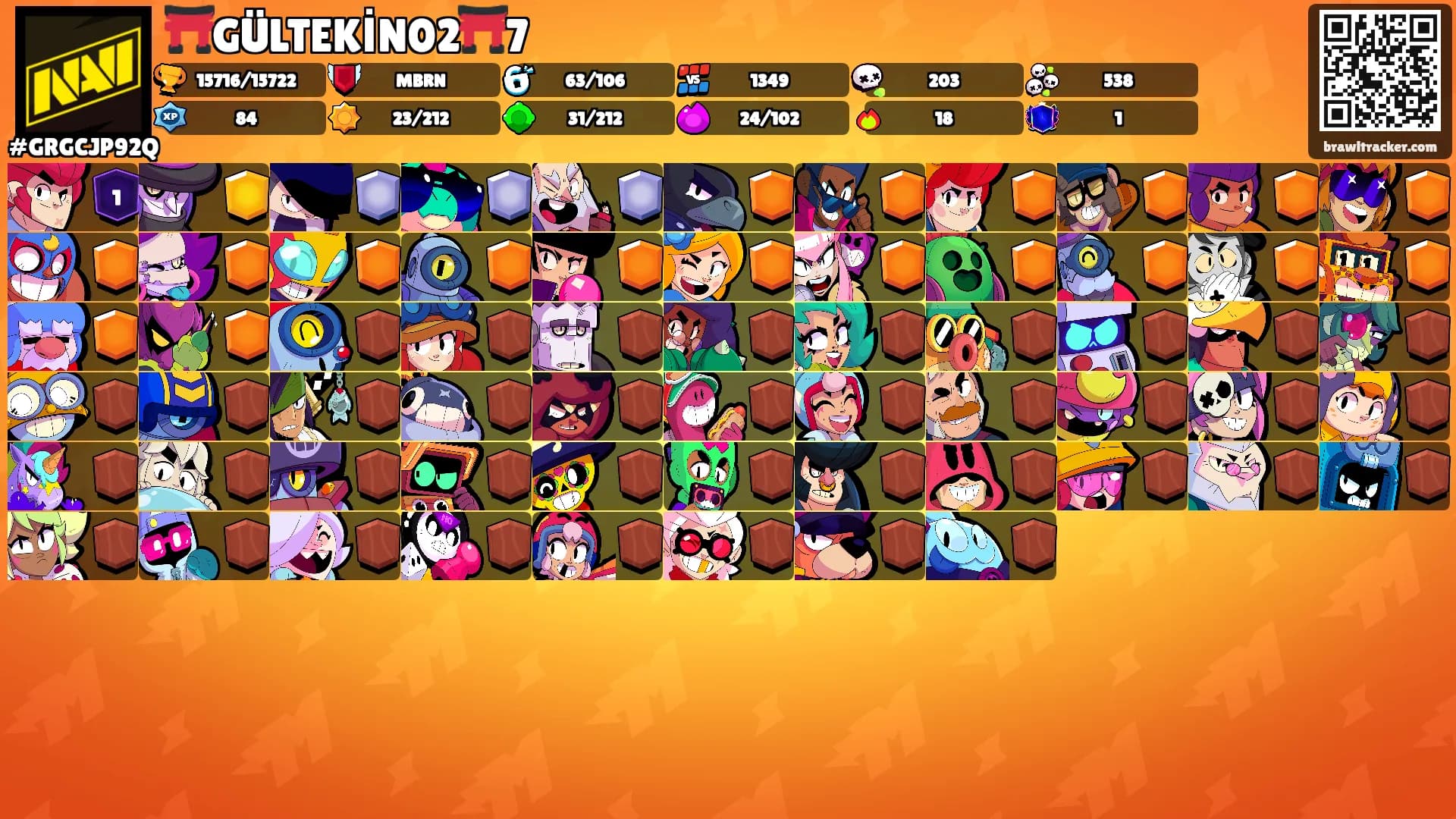 ⛩️GÜLTEKİN02⛩️7's Ranks