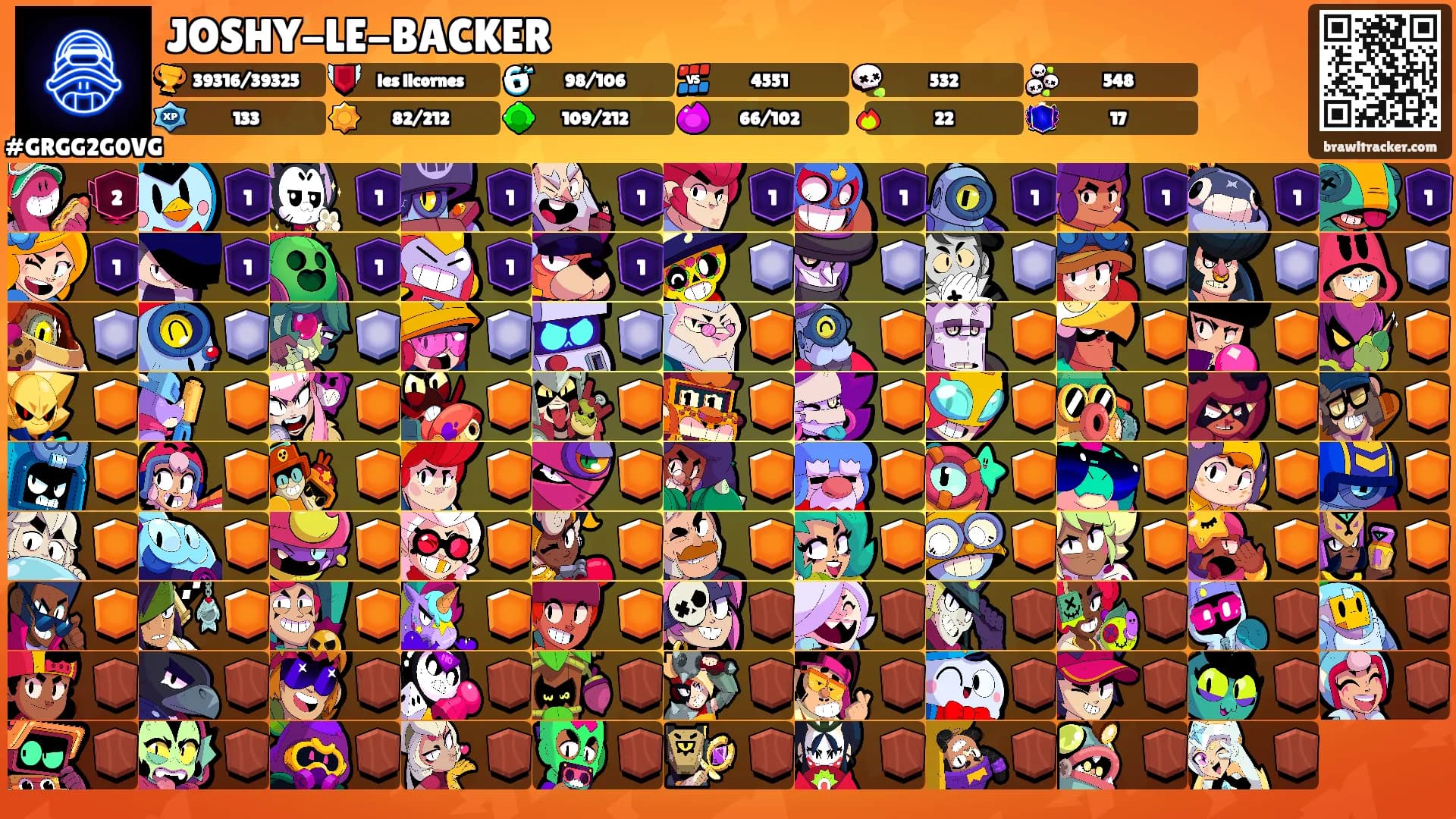 JOSHY-LE-BACKER's Ranks