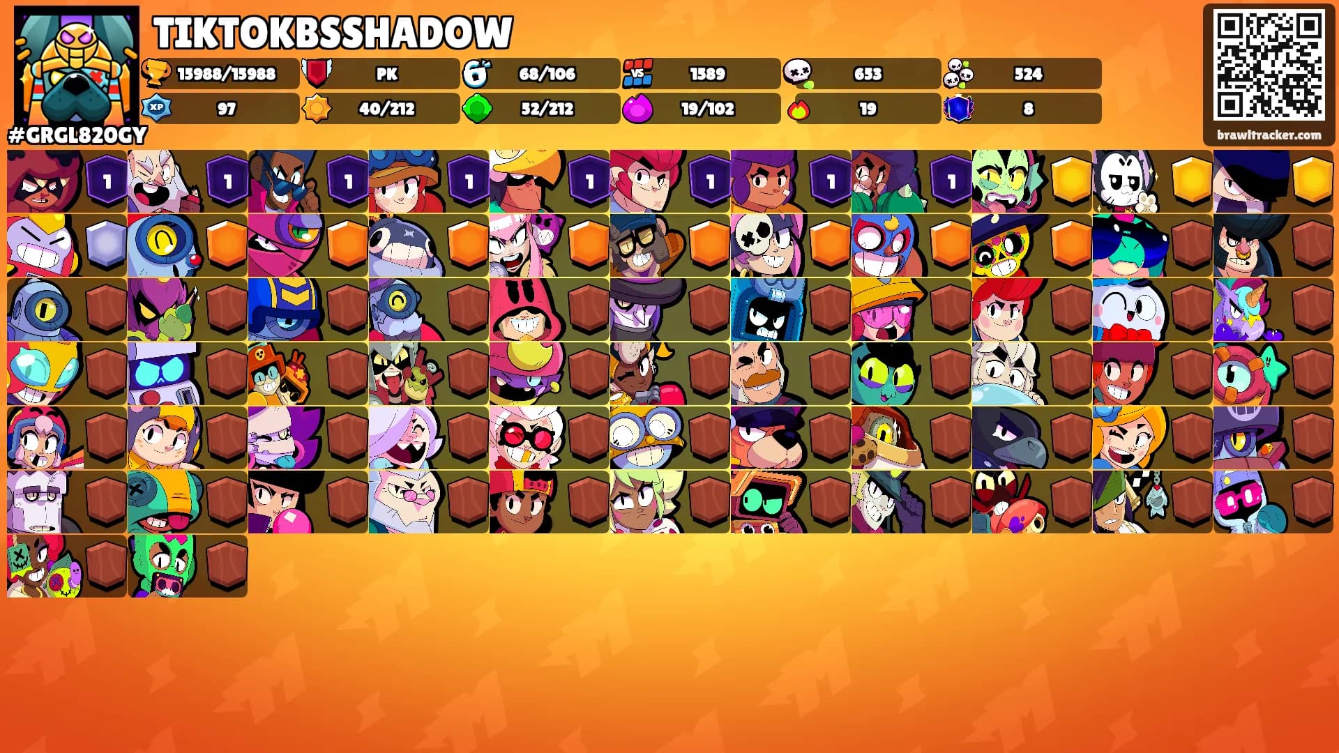 TIKTOKBSSHADOW's Ranks