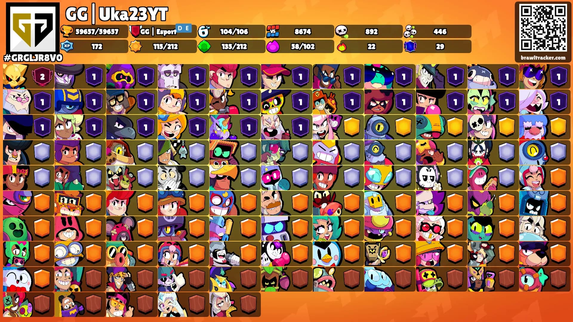 GG|Uka23YT's Ranks