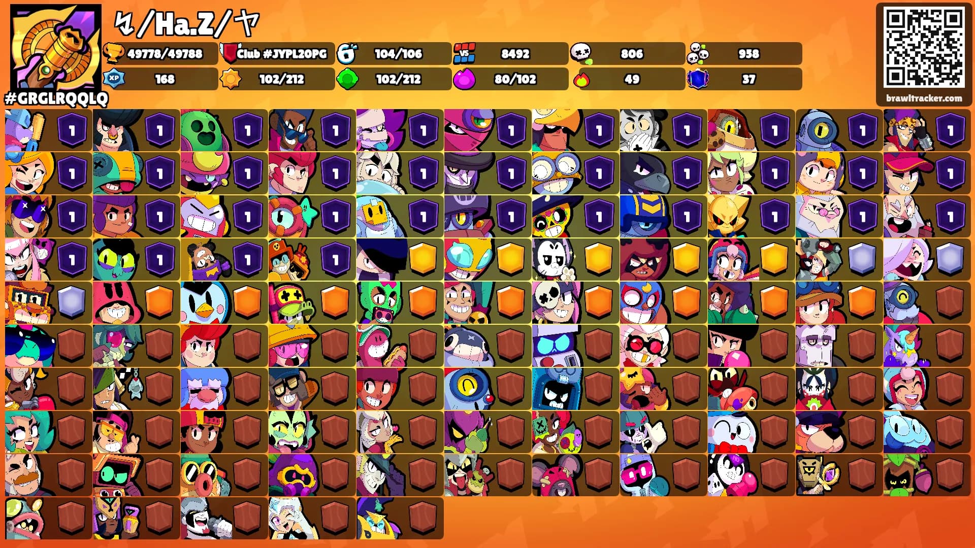 ↯/Ha.Z/ヤ's Ranks