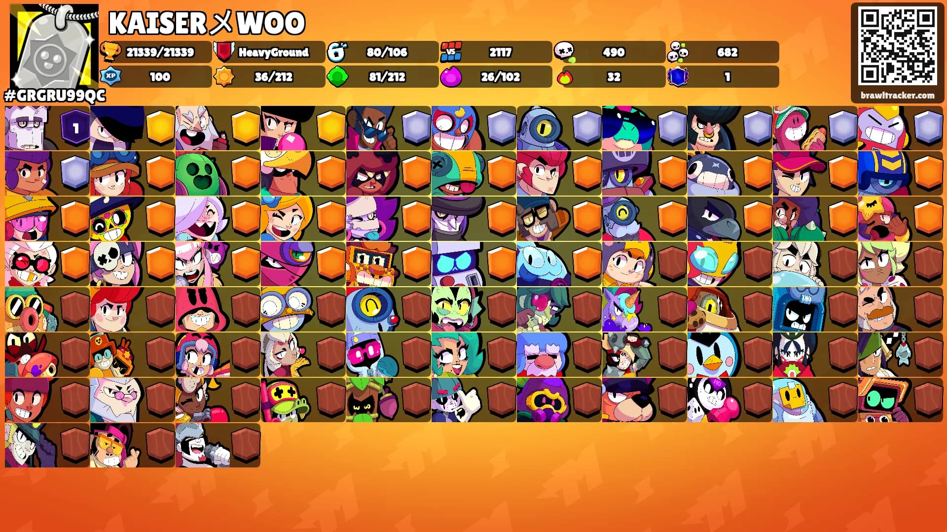 KAISERメWOO's Ranks