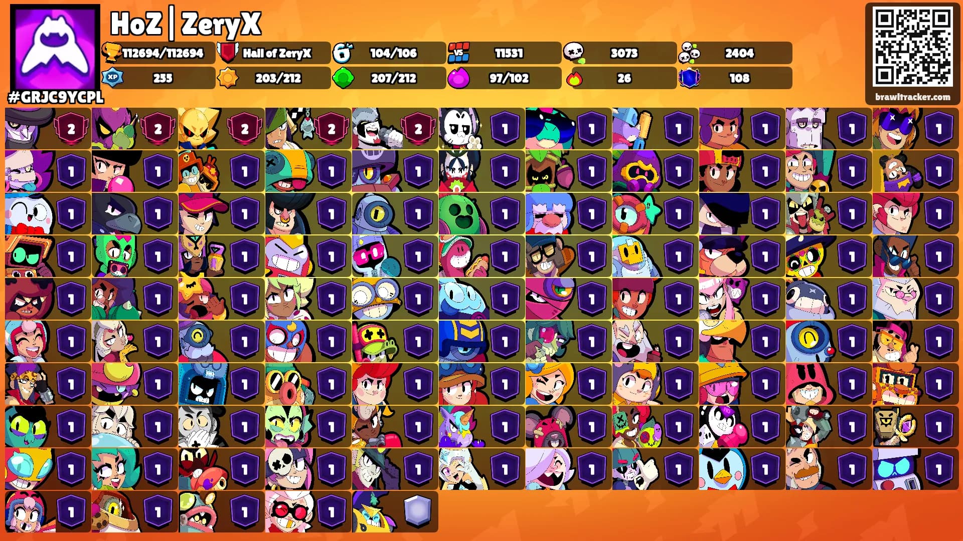 HoZ|ZeryX's Ranks