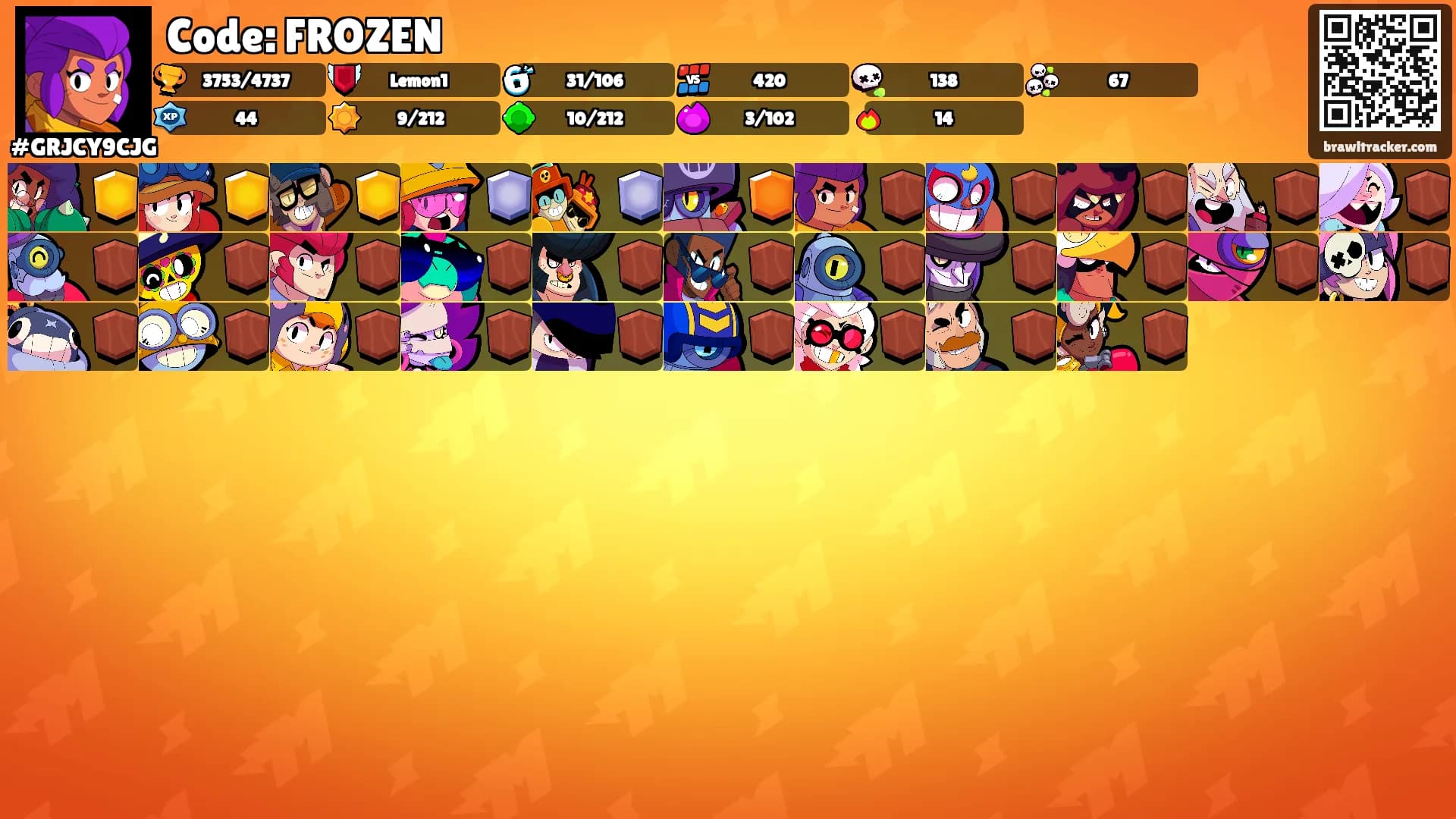 Code: FROZEN's Ranks
