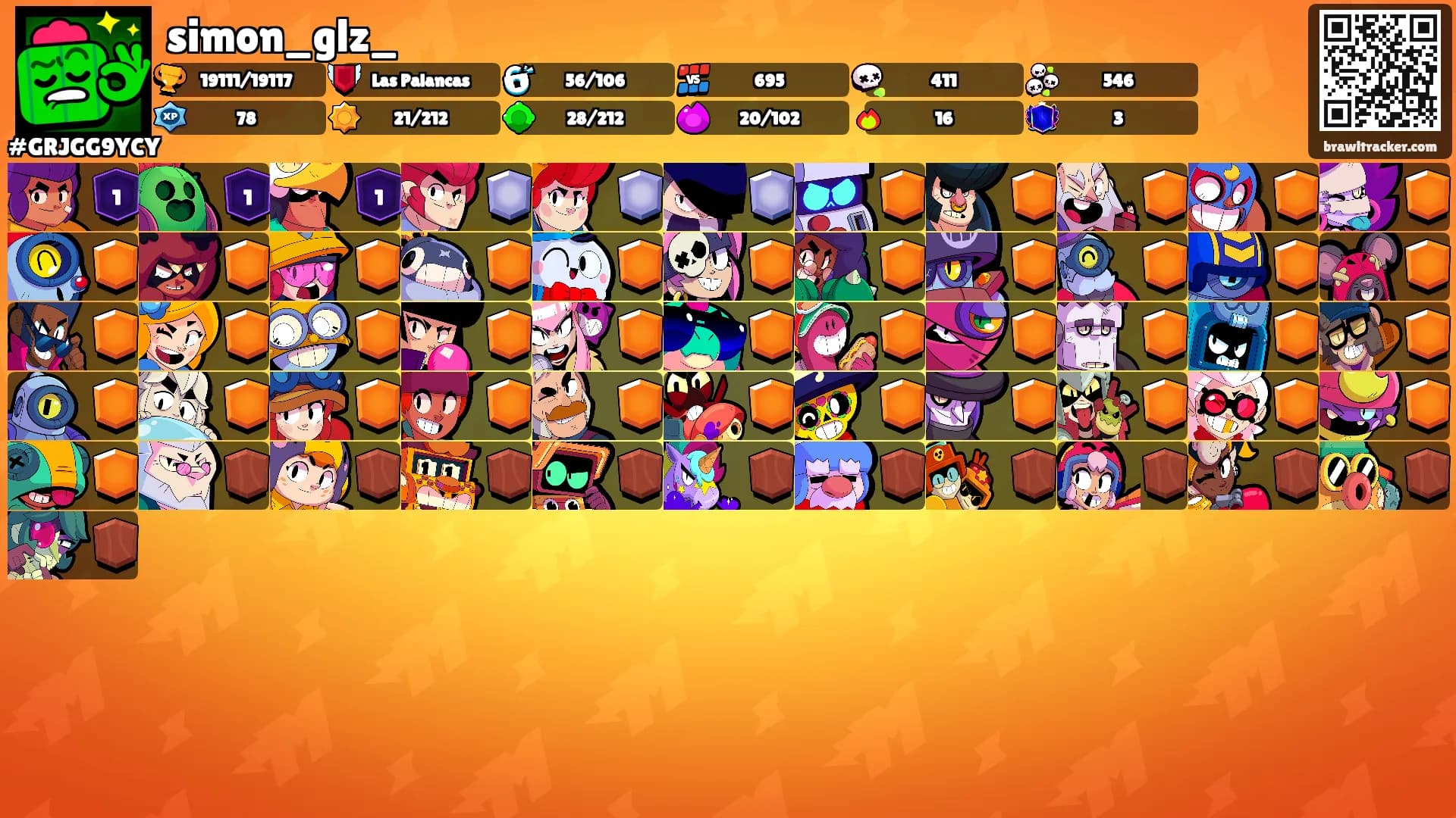 simon_glz_'s Ranks