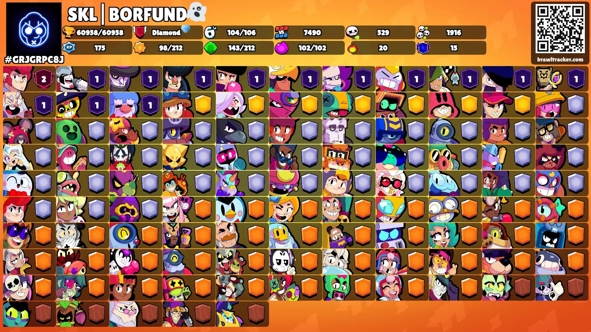 SKL|BORFUND👻's Ranks