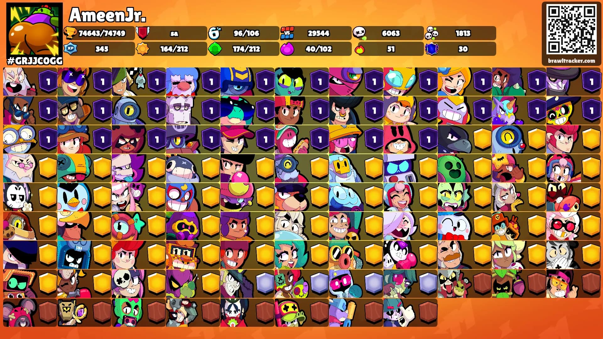 AmeenJr.'s Ranks