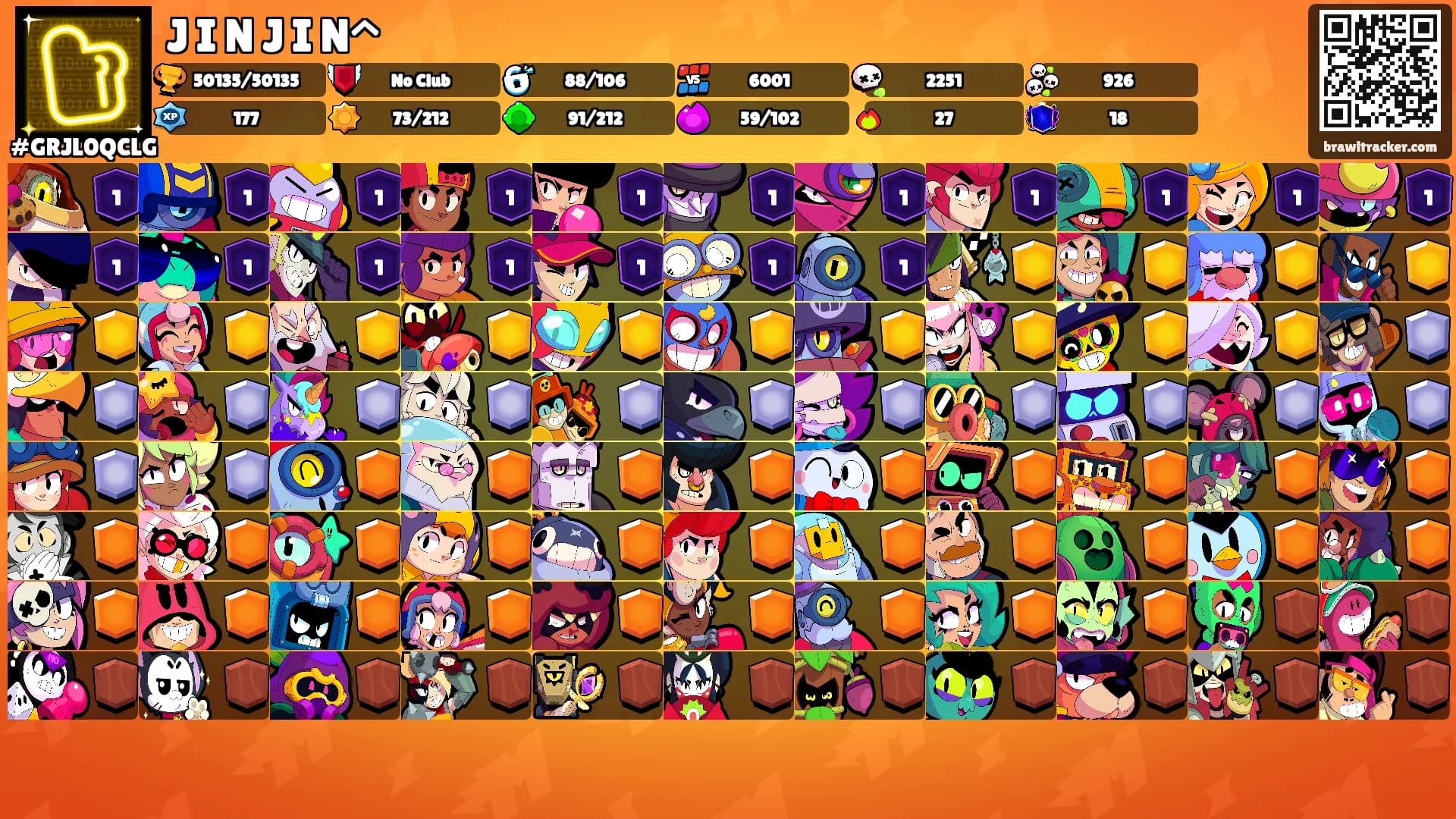 J I N J I N^'s Ranks
