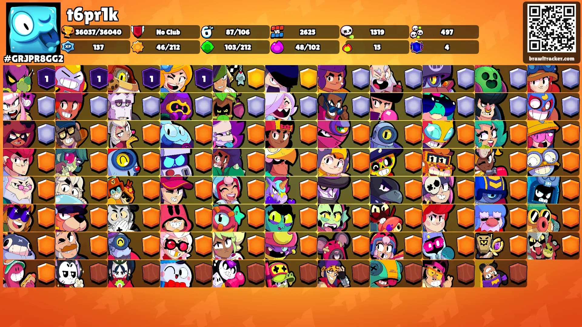 t6pr1k's Ranks
