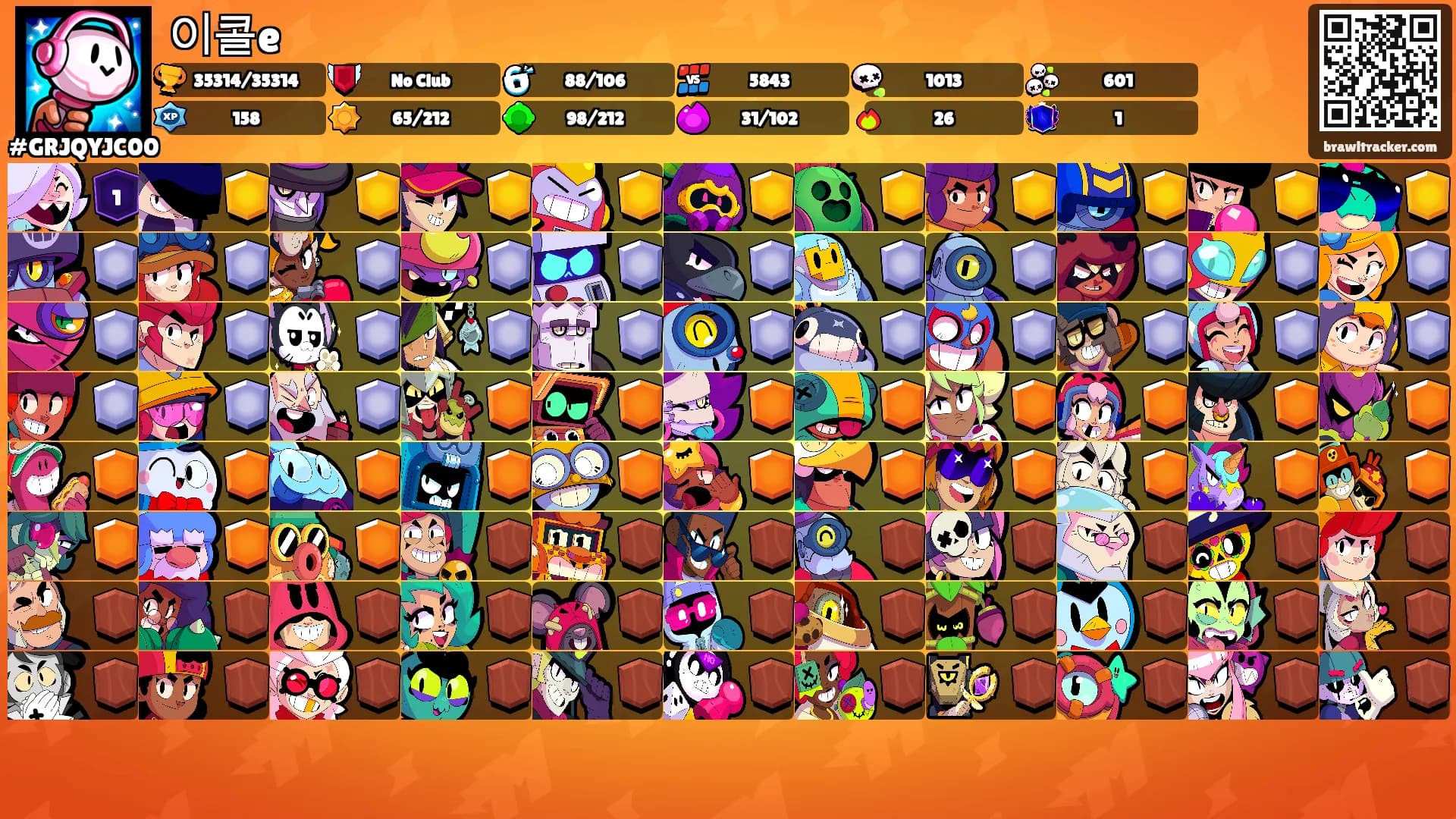 이콜e's Ranks