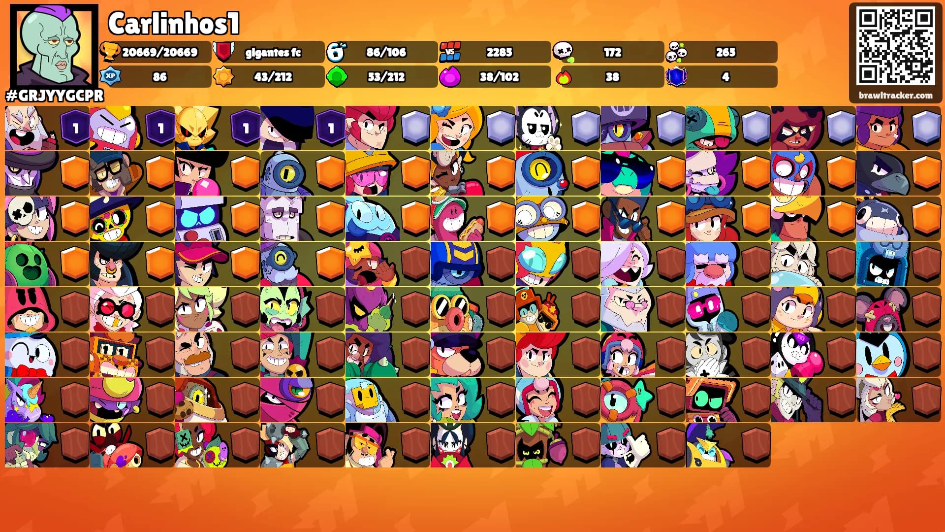 Carlinhos1's Ranks