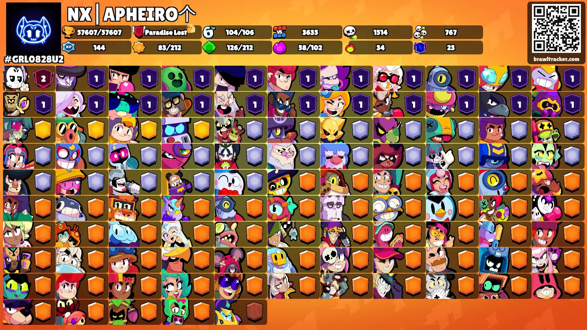 NX|APHEIRO个's Ranks
