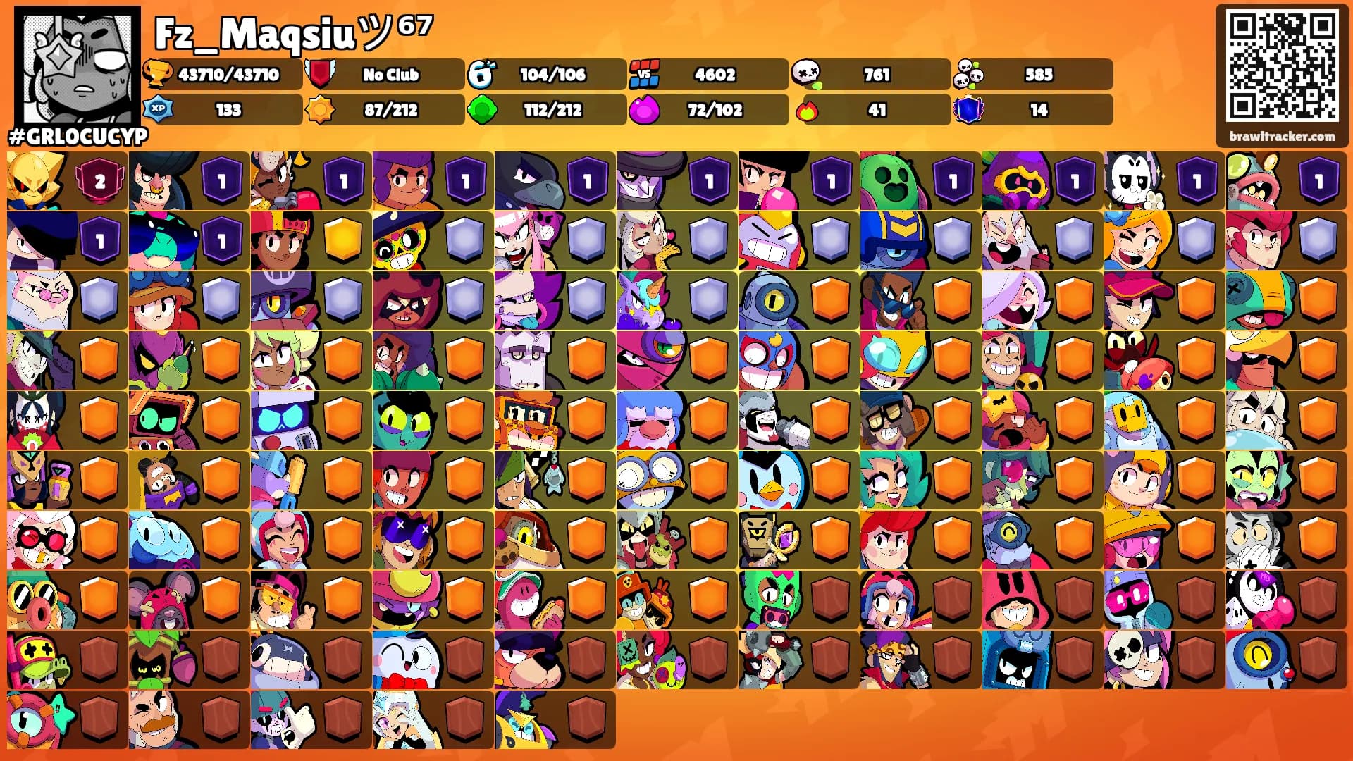 Fz_Maqsiuツ⁶⁷'s Ranks